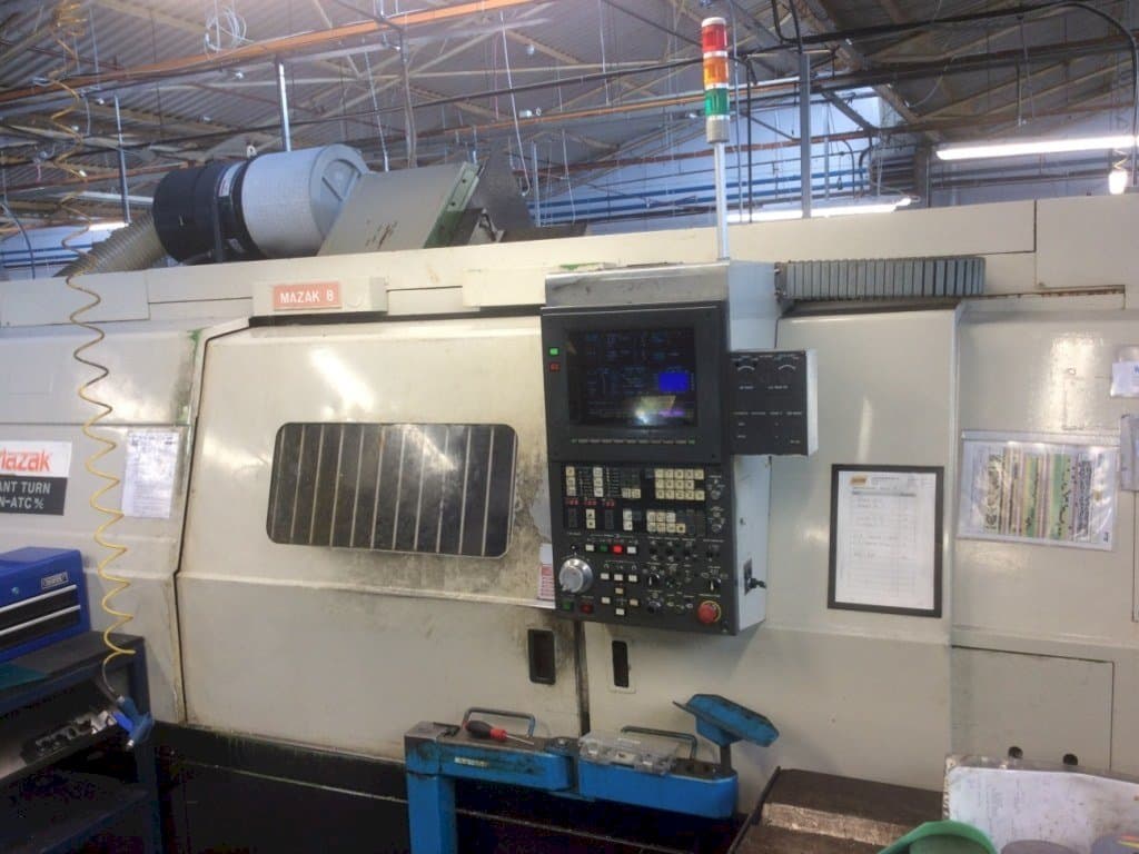 Front view of Mazak Slant Turn 28N - ATC M/C  machine