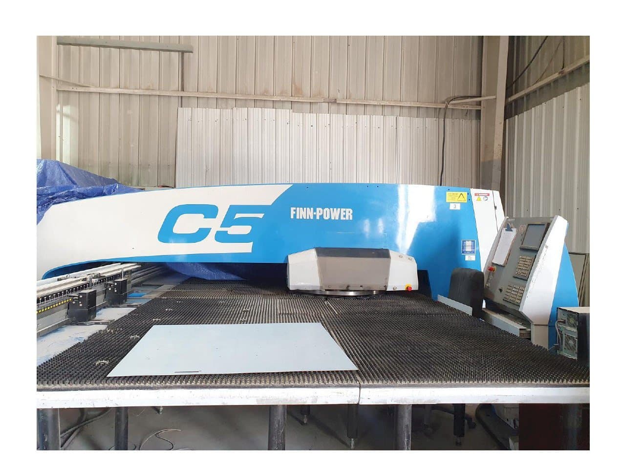 Front view of Finn-Power C5  machine