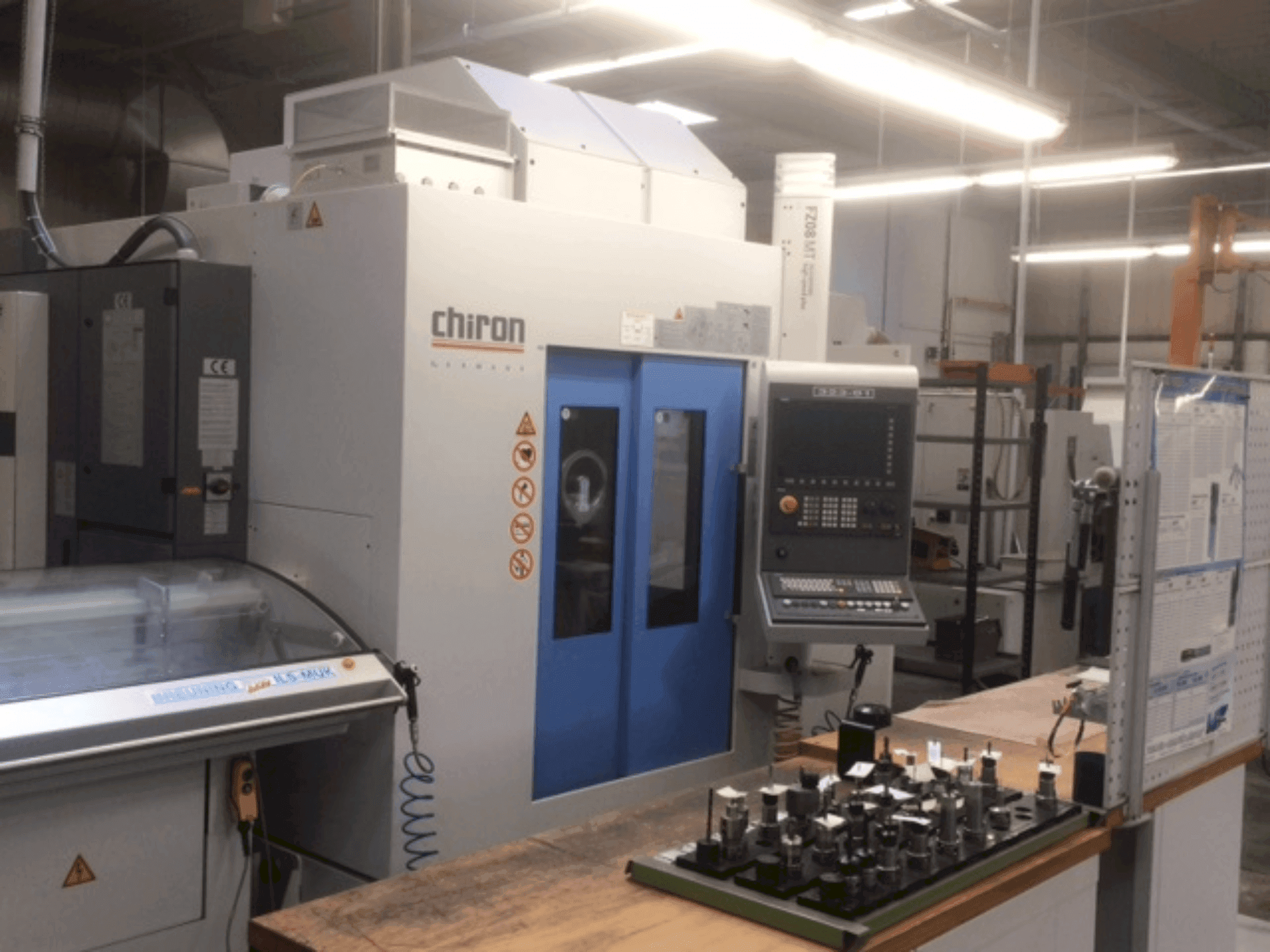 Front view of CHIRON FZ08 MT (2011)  machine