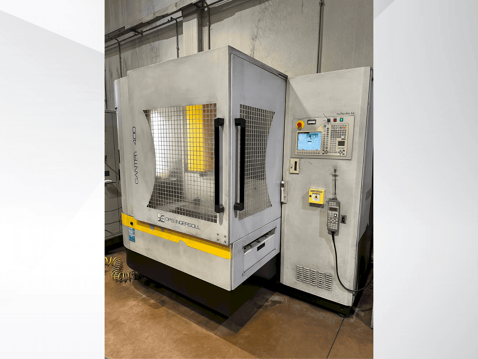 Front view of INGERSOLL Gantry 400  machine