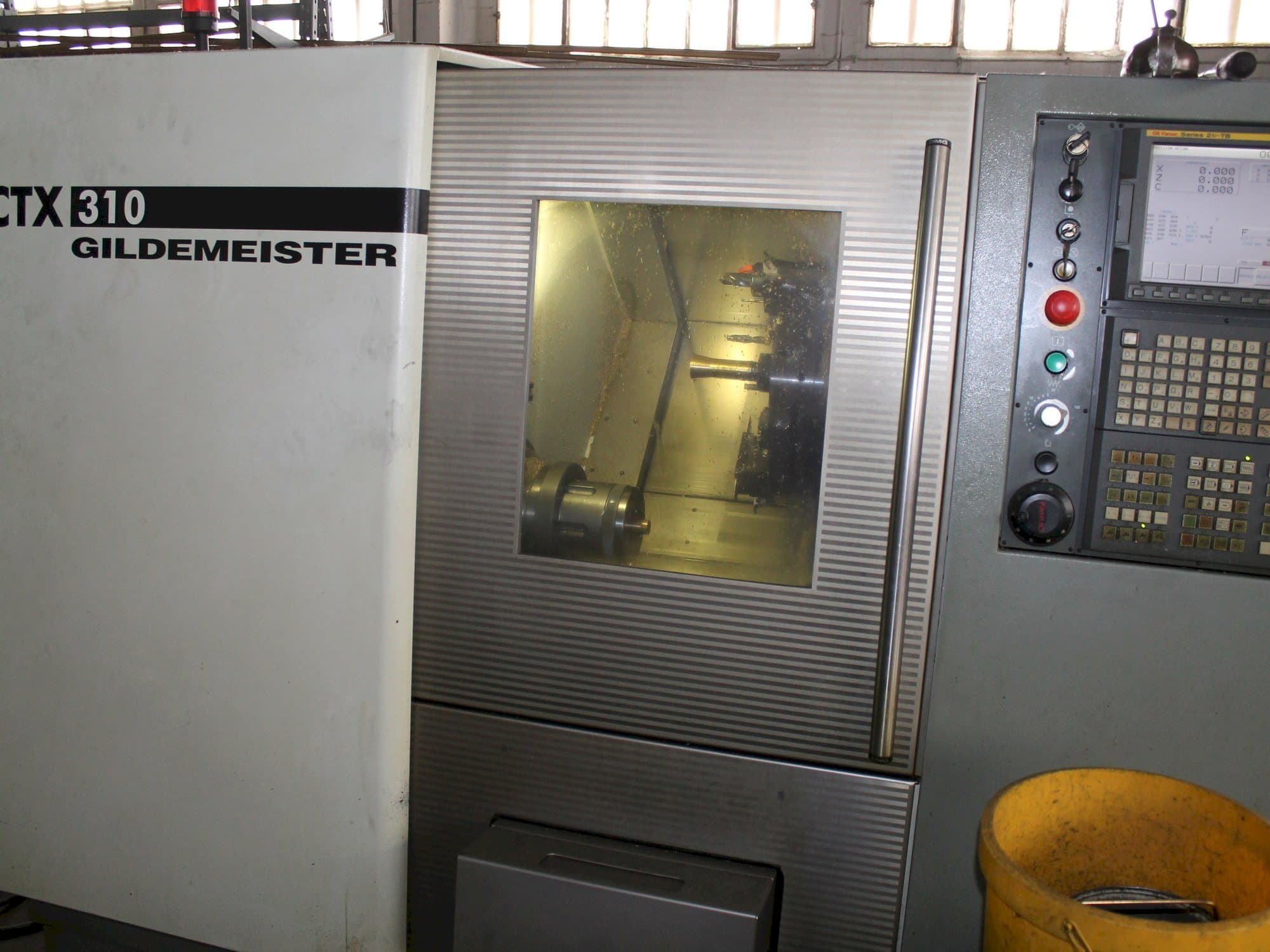 Front view of Gildemeister CTX - 310  machine