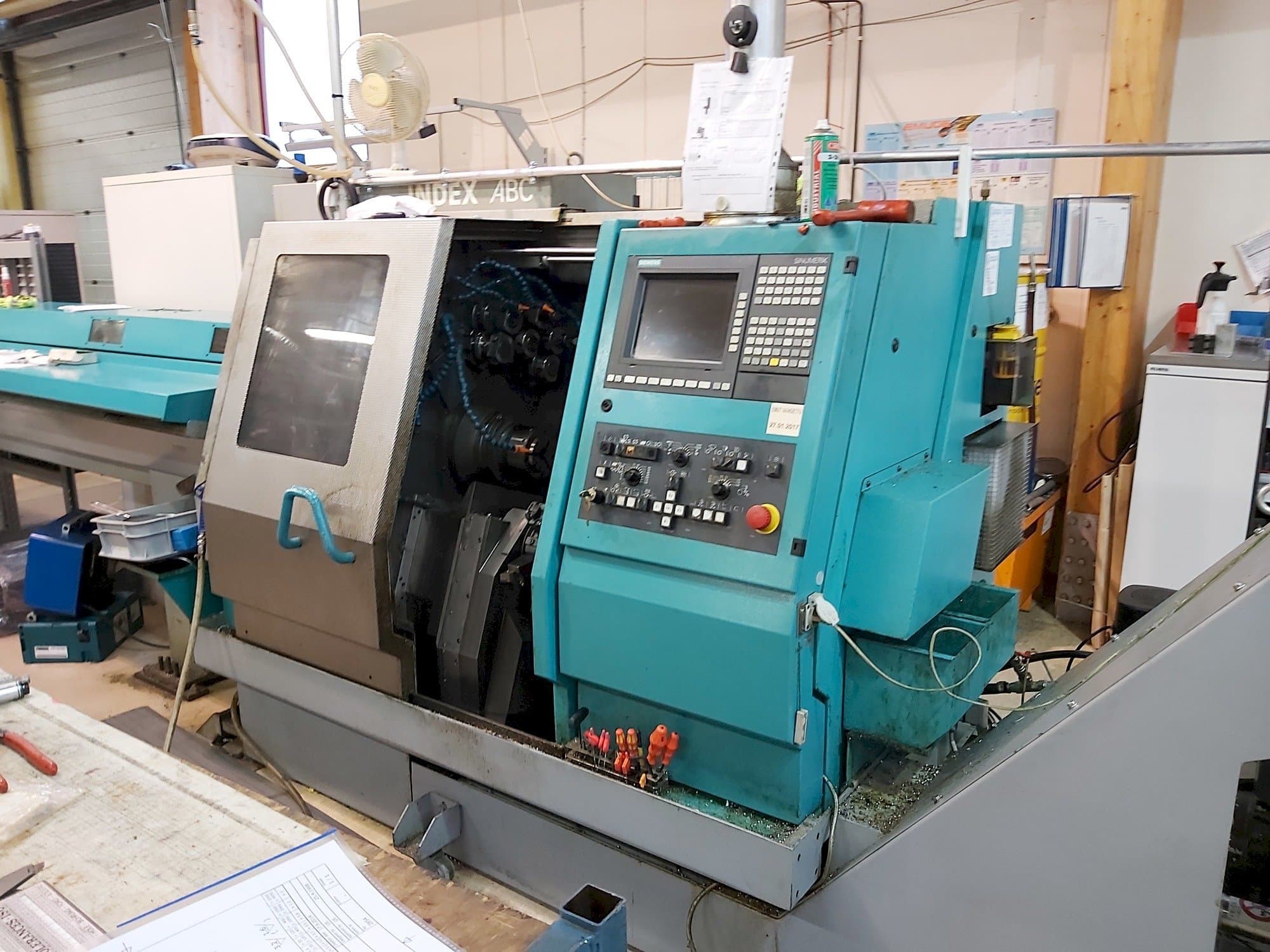 Front view of Index ABC  machine