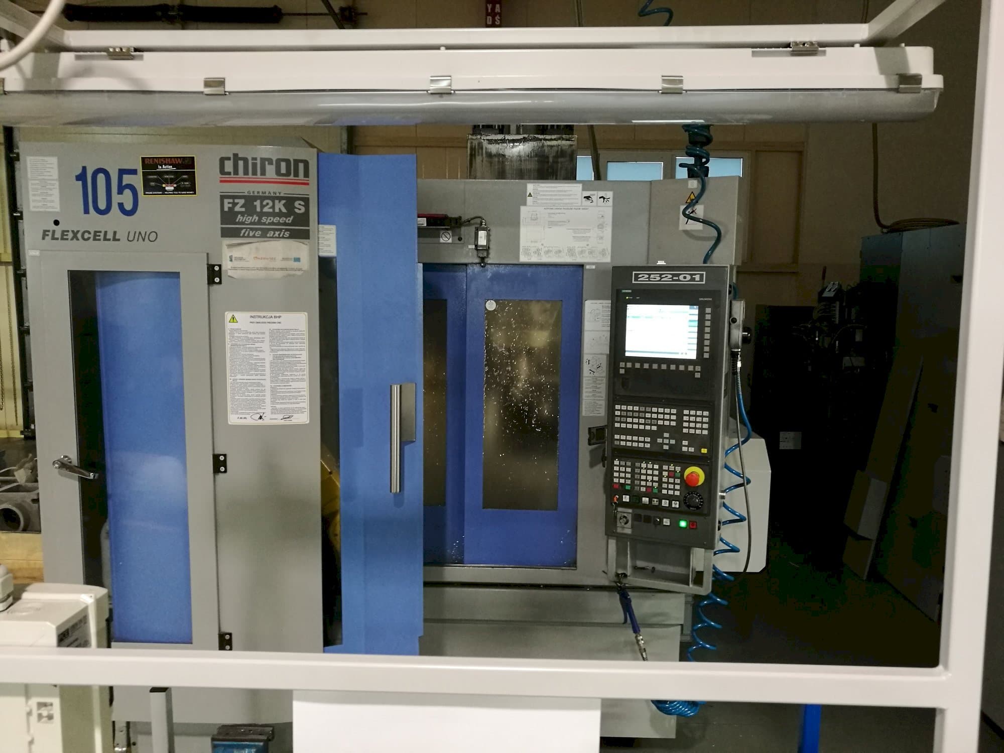 Front view of CHIRON FZ 12 KS  machine