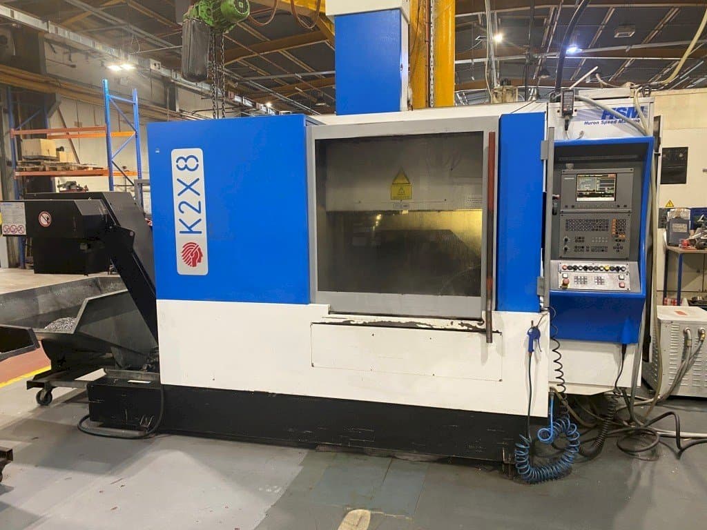 Front view of Huron K2X8  machine