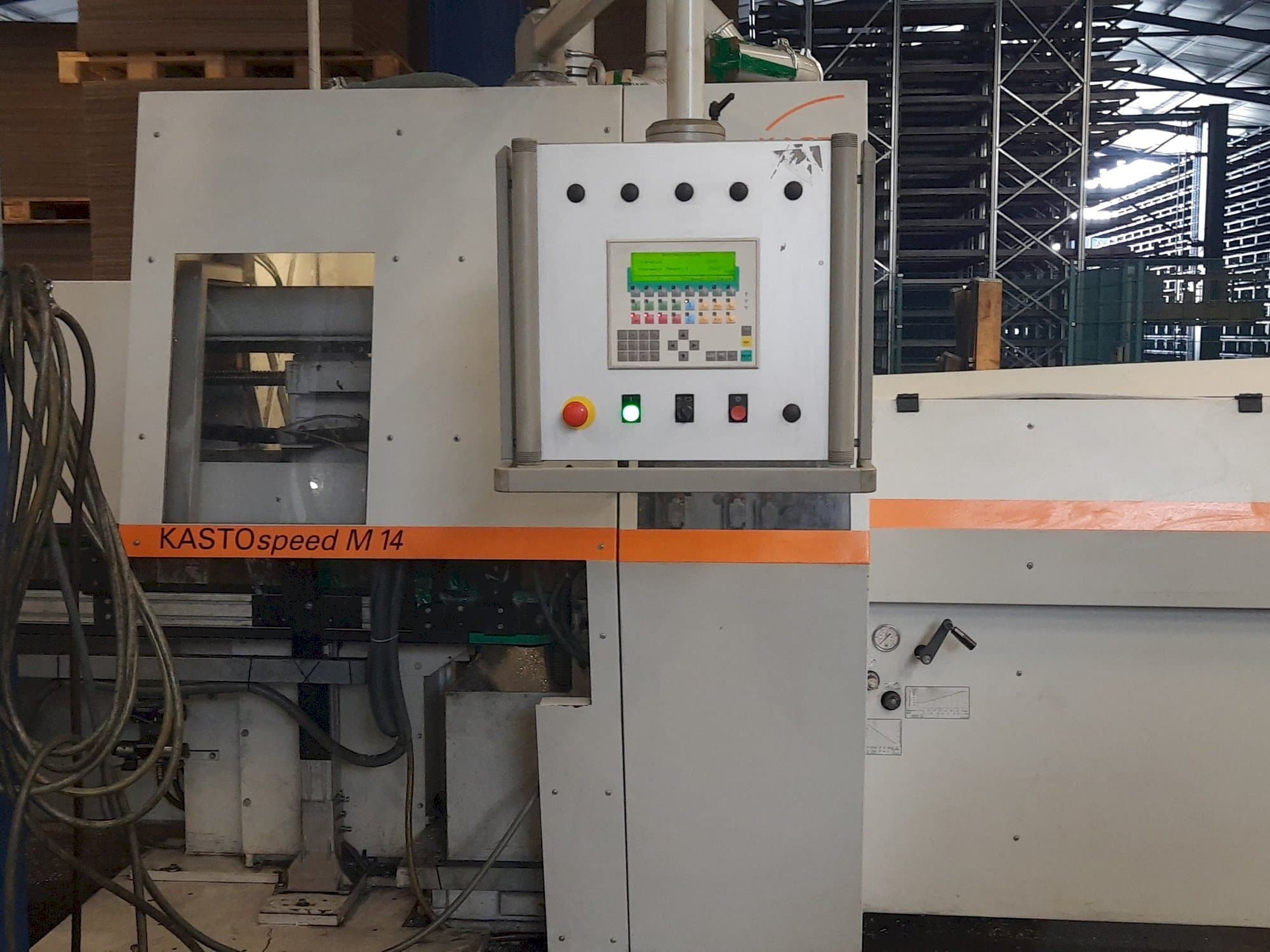 Front view of KASTO speed M14  machine