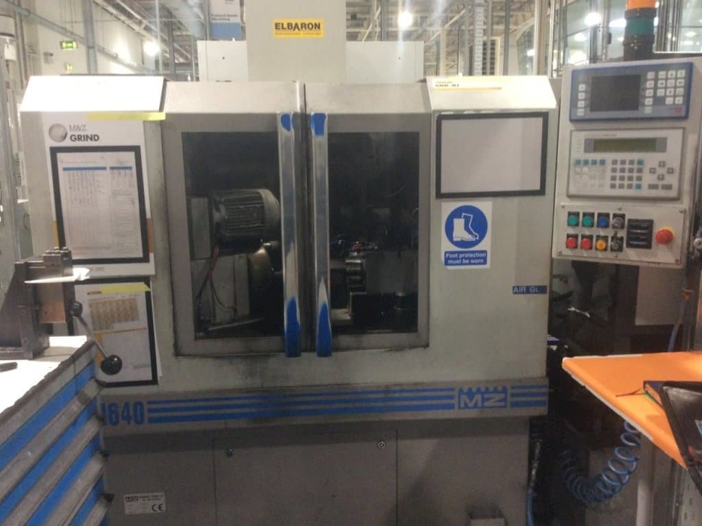 Front view of Monnier & Zahner M640 CNC  machine