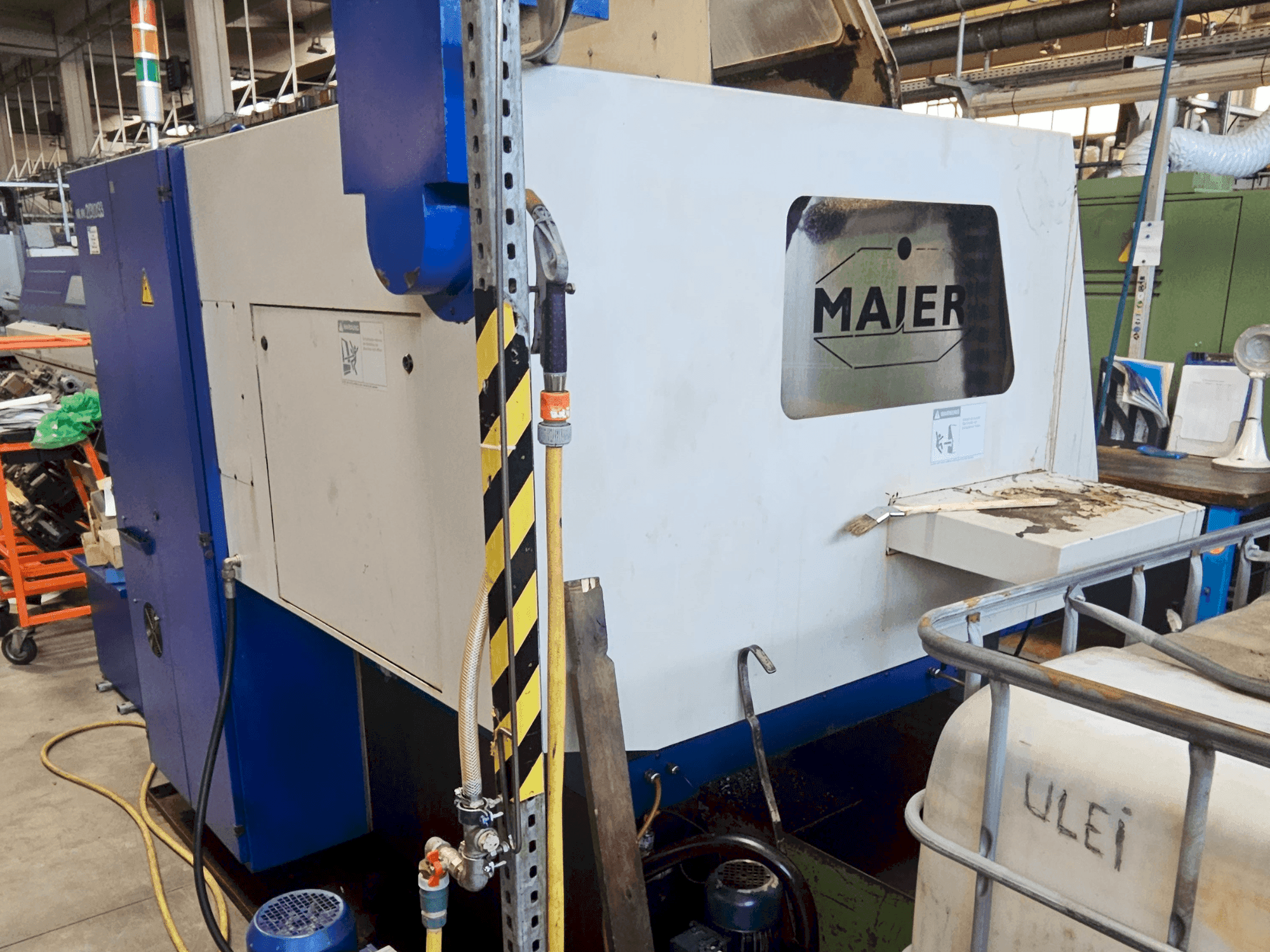 Front view of Maier ML 36D  machine