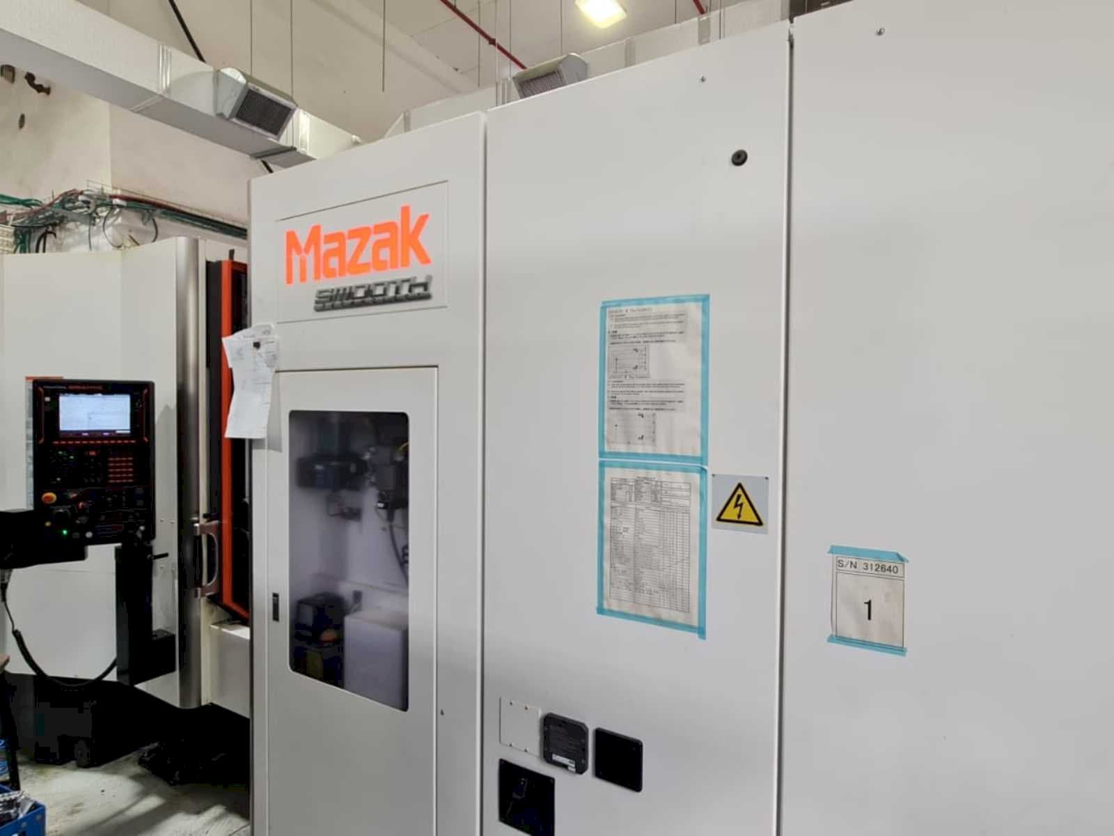Front view of Mazak HCH-4000  machine