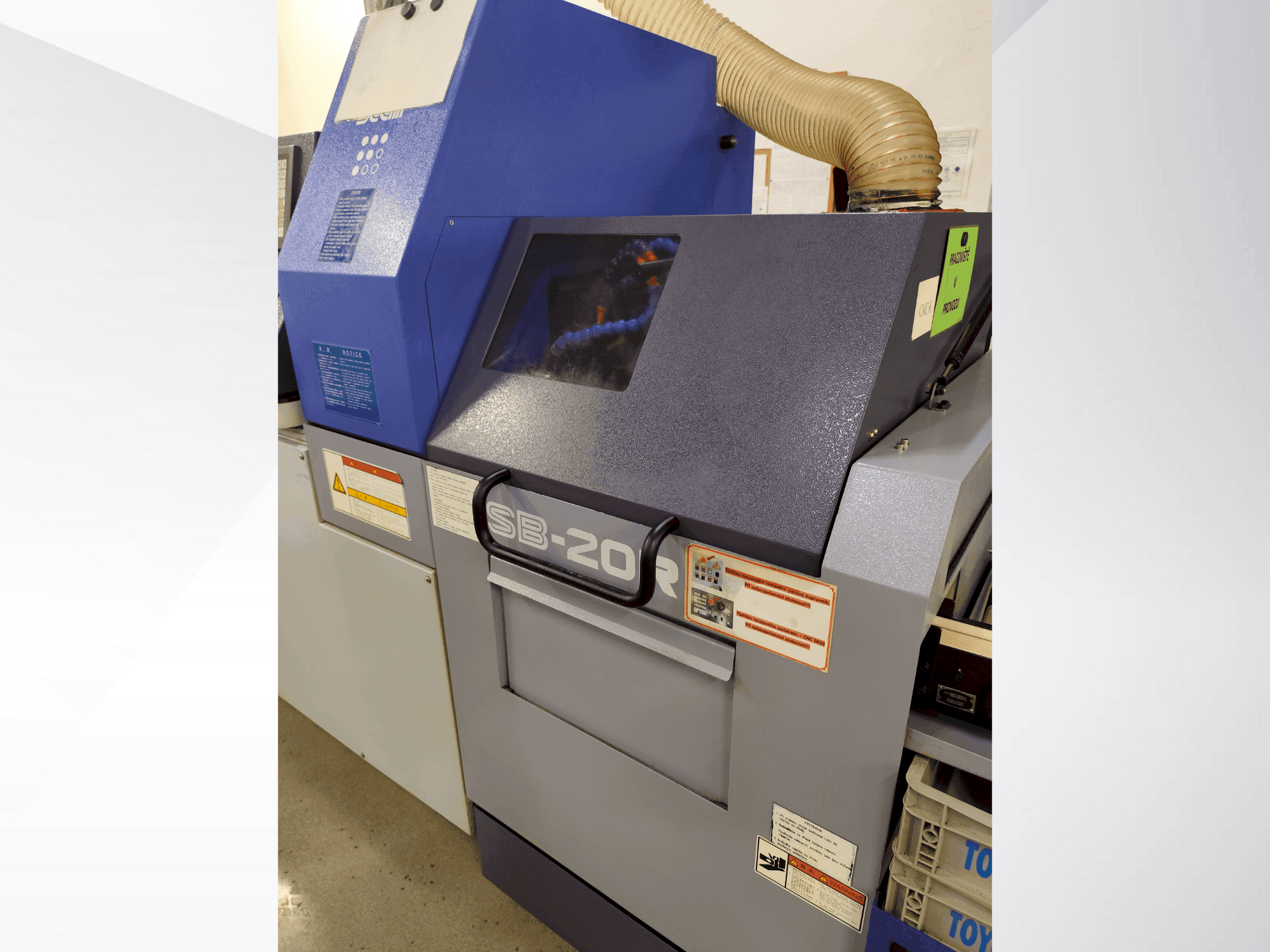 Front view of Star SB-20R type N  machine