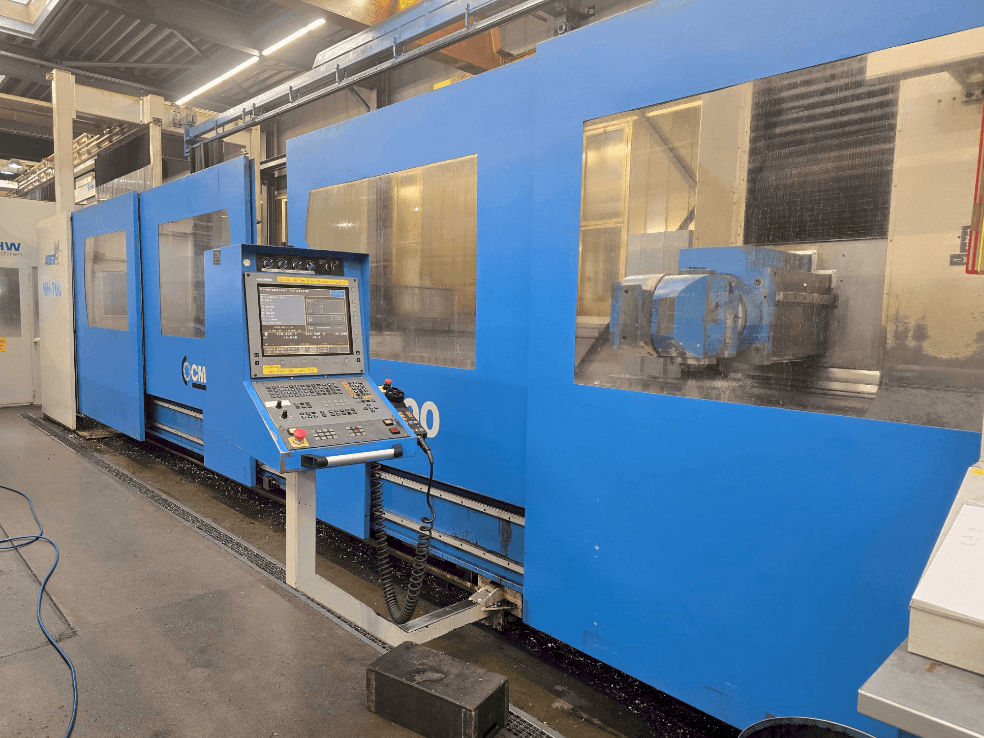 Front view of CME MH-700  machine