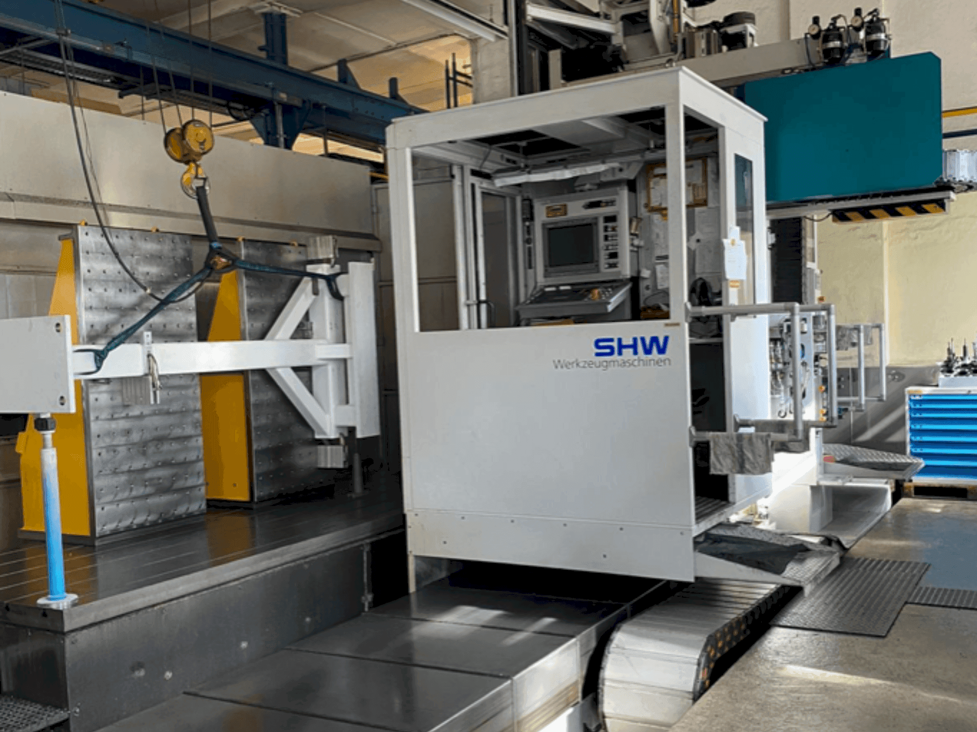 Front view of SHW Powerspeed 5  machine