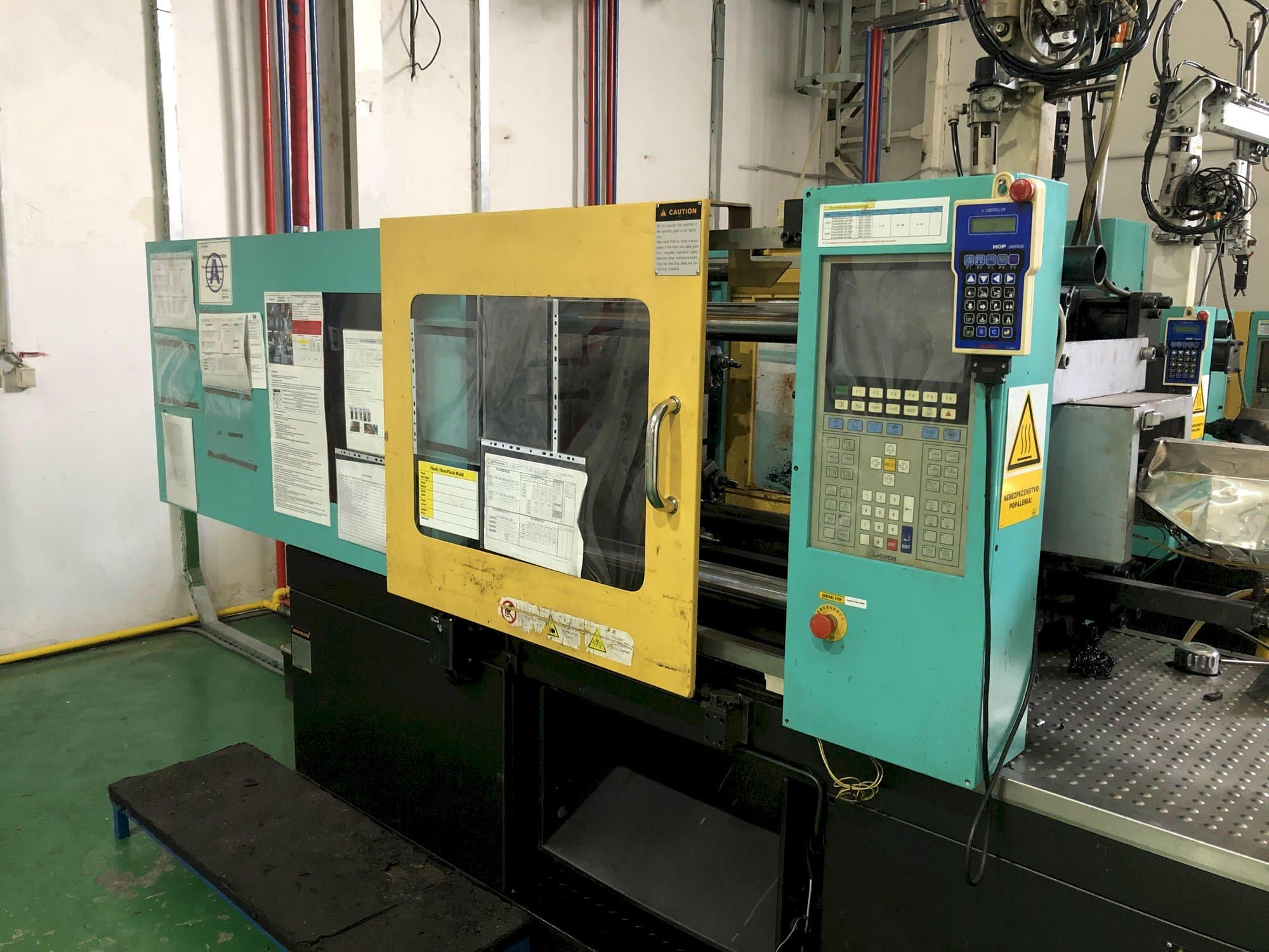 Front view of Hyundai K-150V  machine