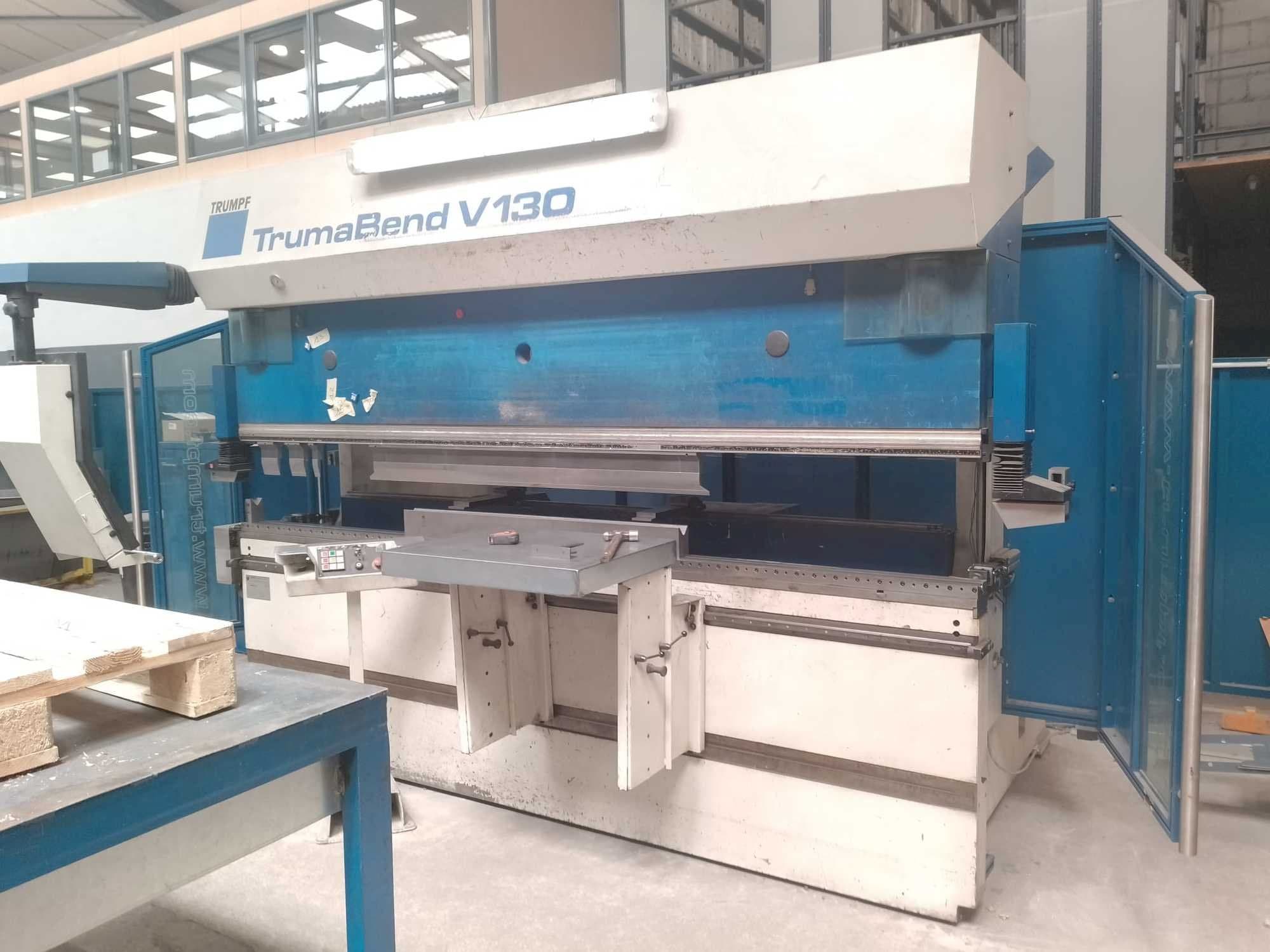 Front view of Trumpf Trumabend V130  machine