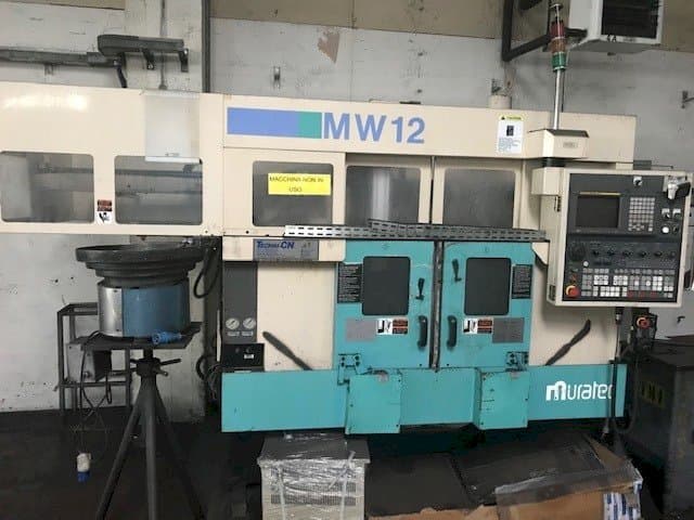 Front view of Muratec MW 12 CNC  machine
