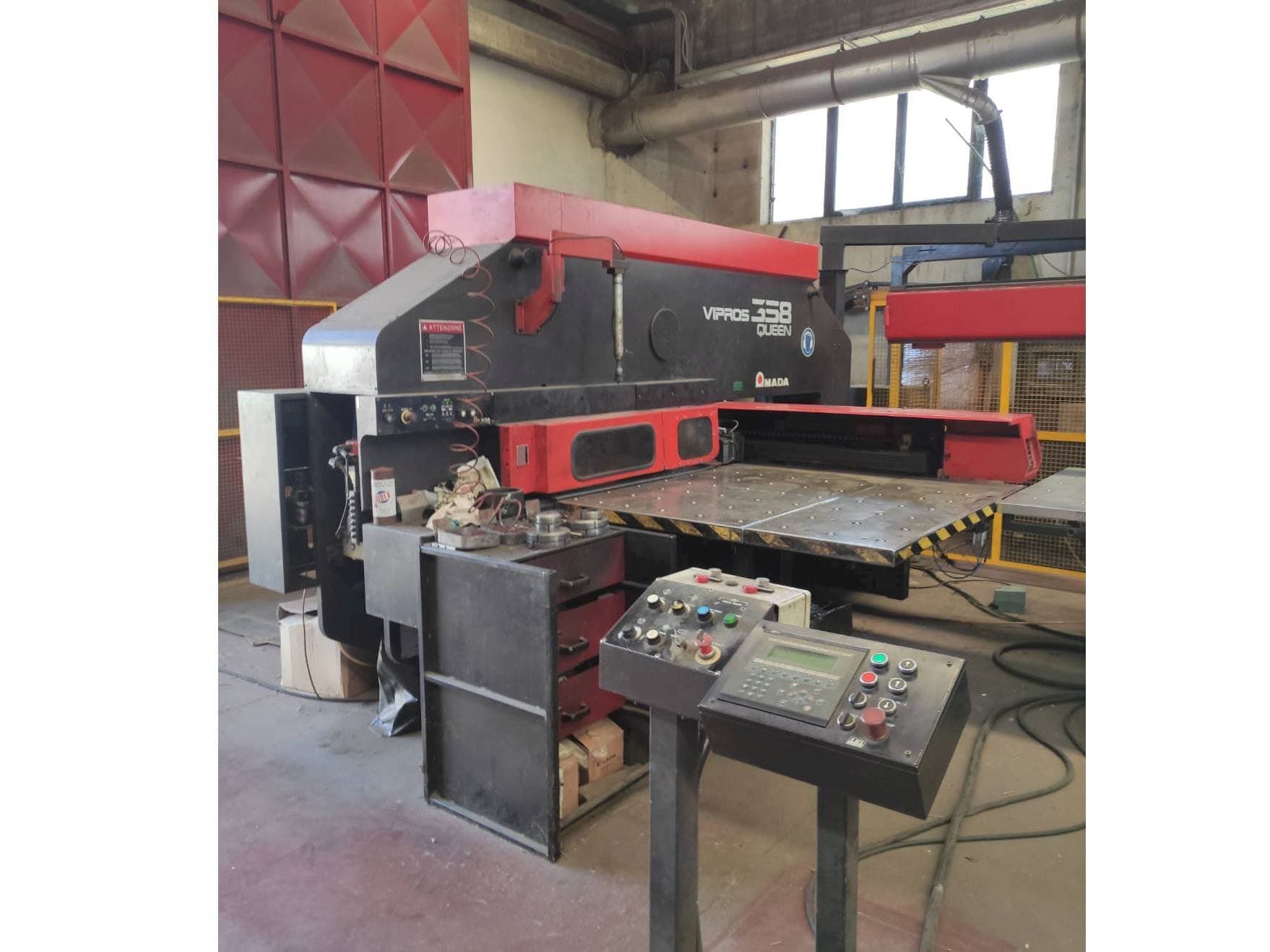 Front view of AMADA VIPROS 358  machine