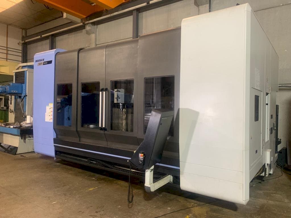 Front view of Doosan VCF 850 LSR  machine