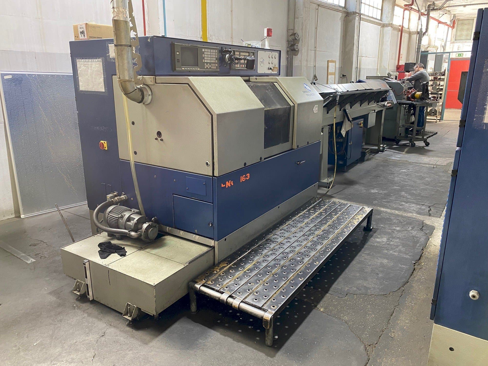 Left side view of Tornos-Bechler ENC 163  machine