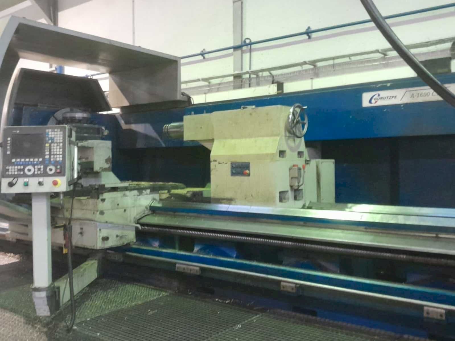 Front view of Gurutzpe A-1600 CNC  machine