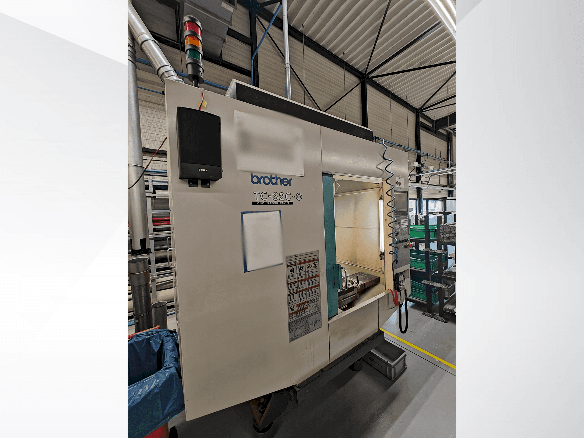 Front view of Brother TC-S2C-O  machine