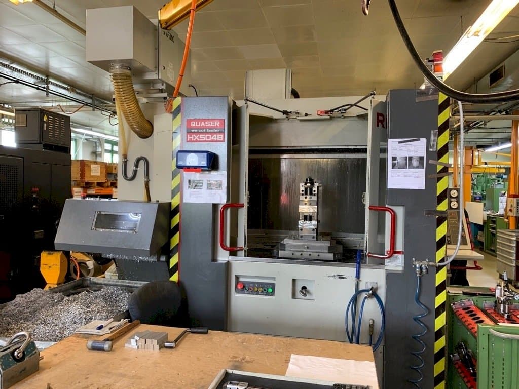 Front view of Quaser HX504B  machine