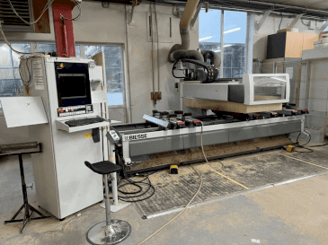 Front view of BIESSE ROVER A  machine