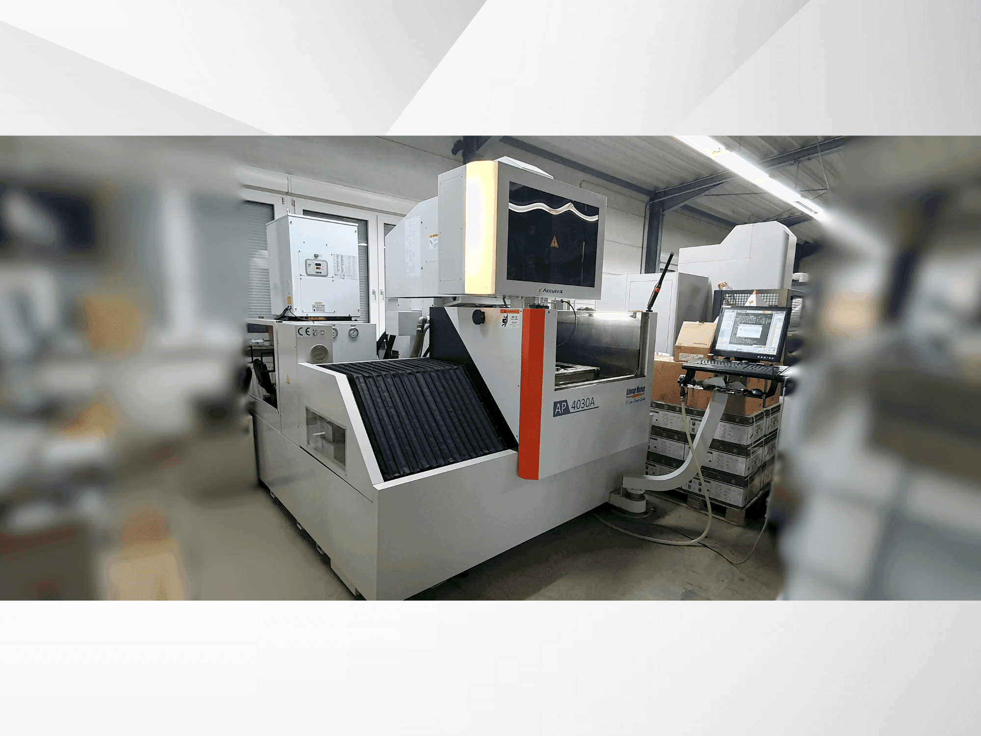 Front view of AccuteX AP 4030A machine