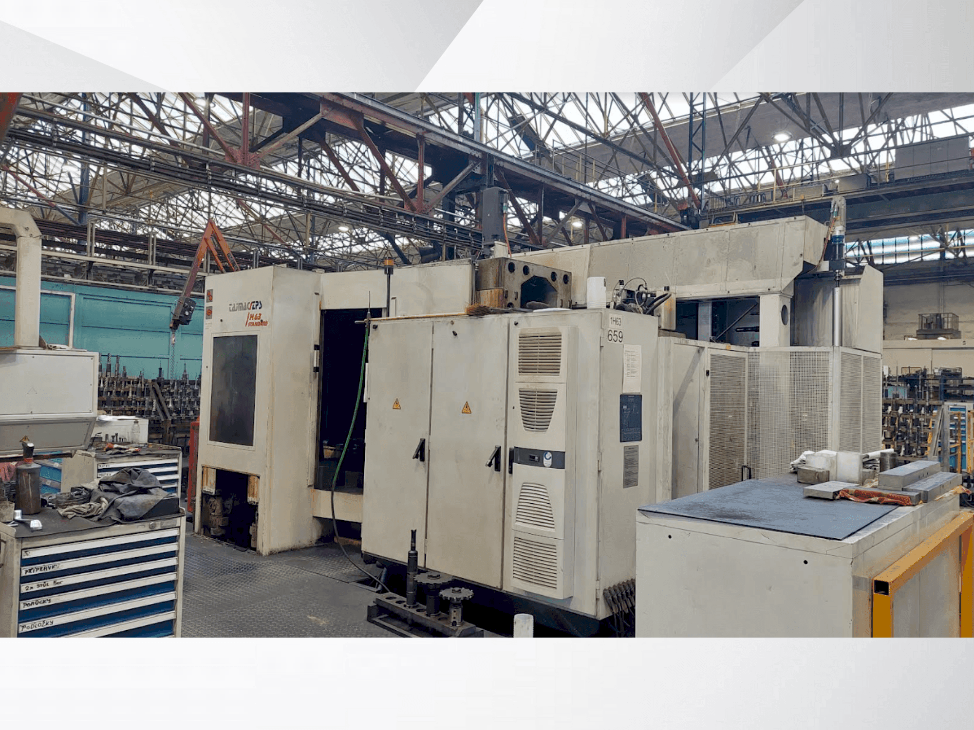 Front view of TAJMAC-ZPS H63 Standard machine