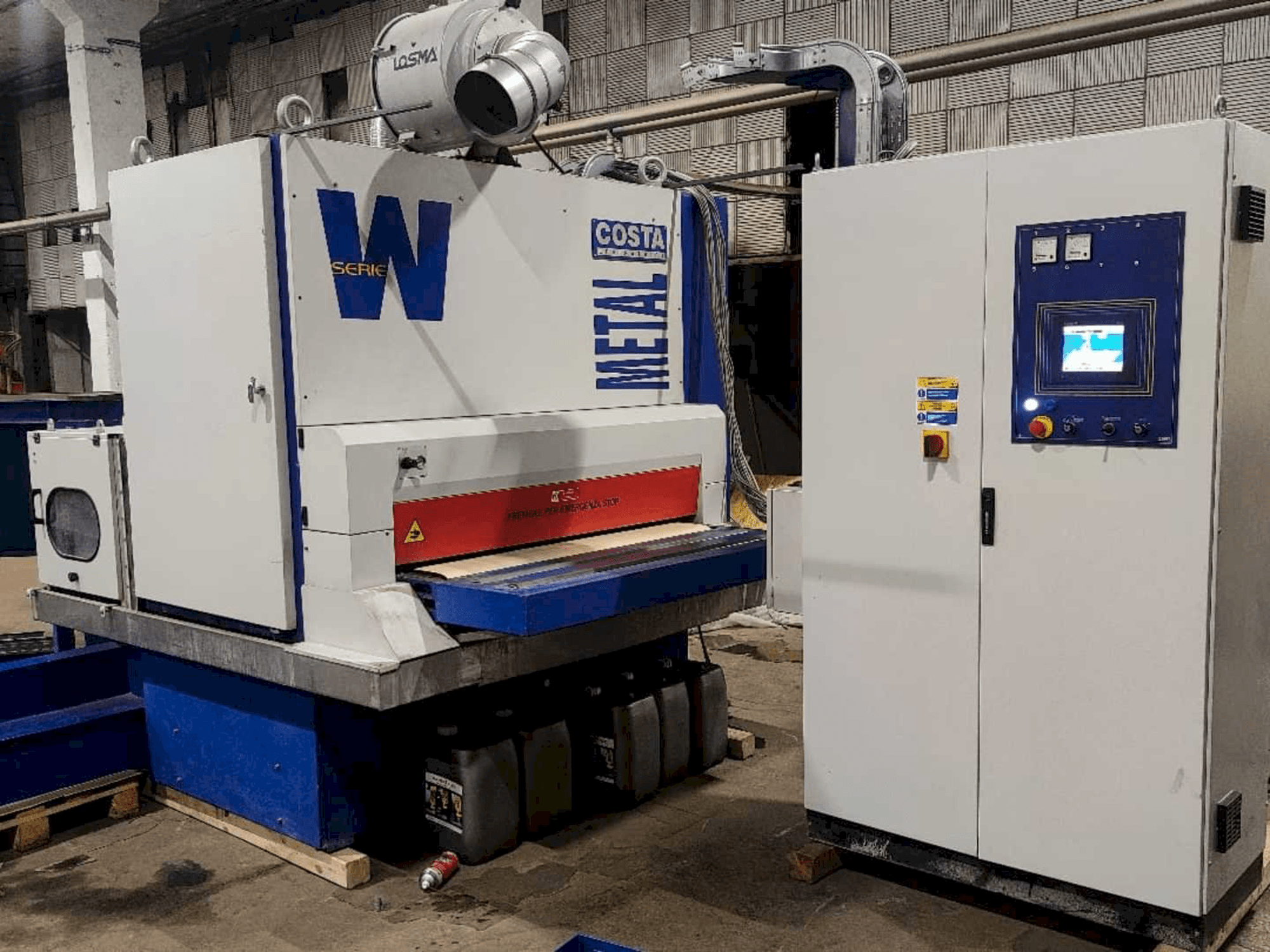 Front view of Costa WD CV 1300 machine