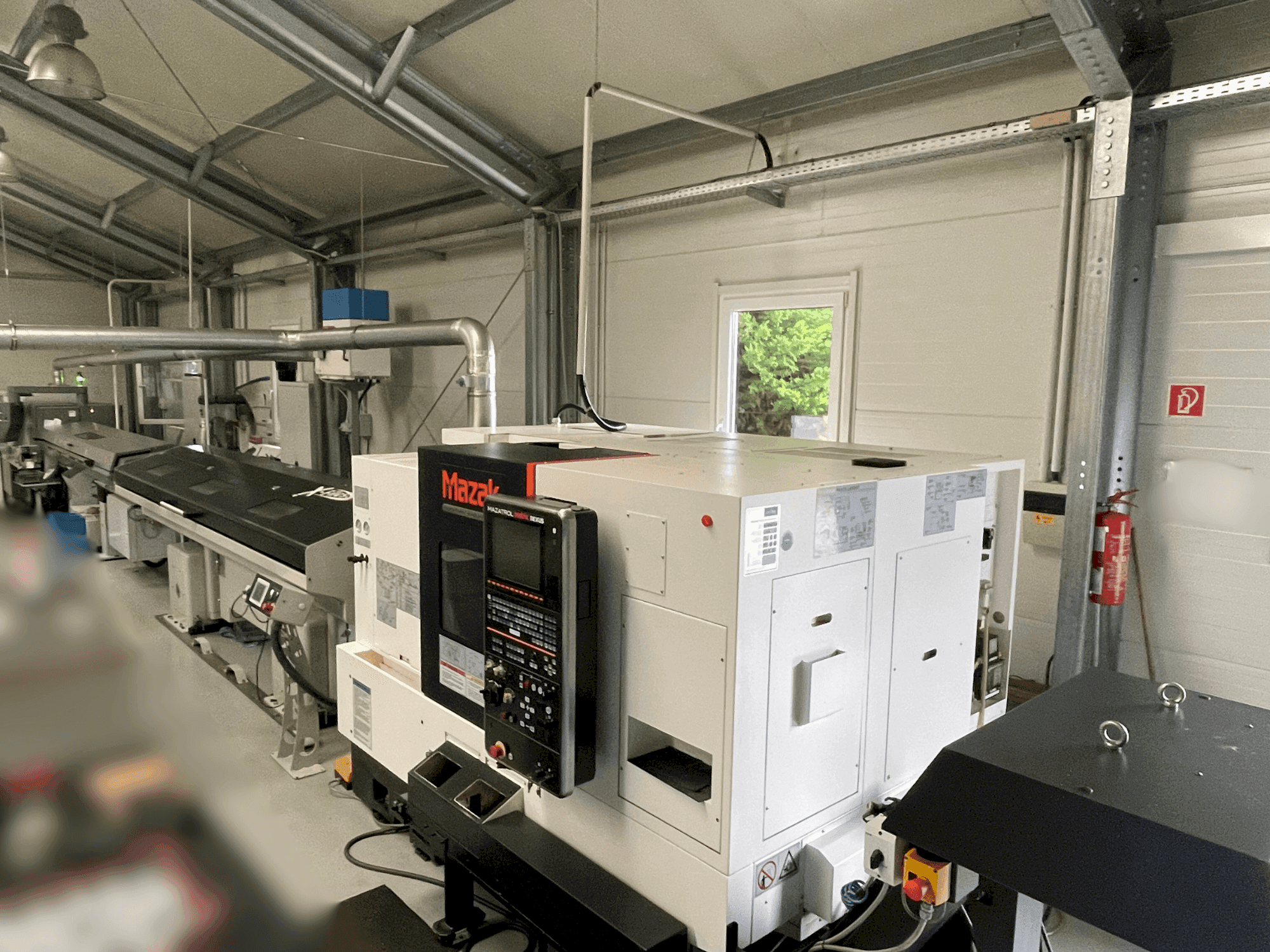 Front view of Mazak Quick Turn Nexus 200-II MS machine