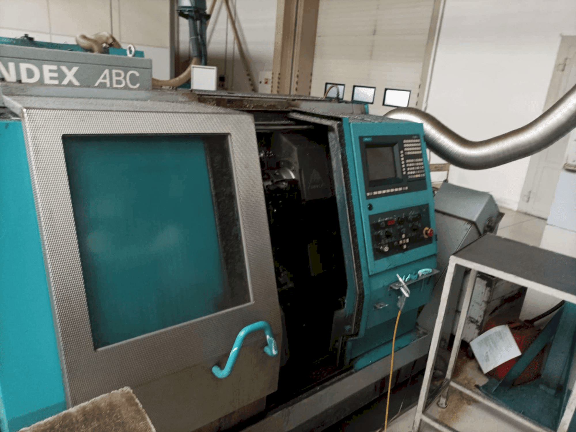 Front view of Index ABC machine