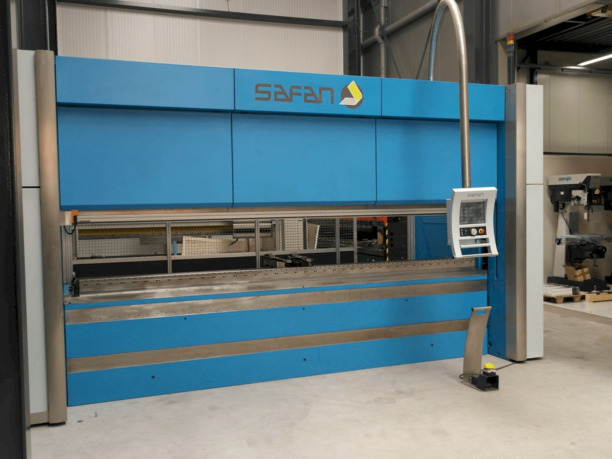 Front view of Safan E-Brake 200-4100 TS 1 Machine