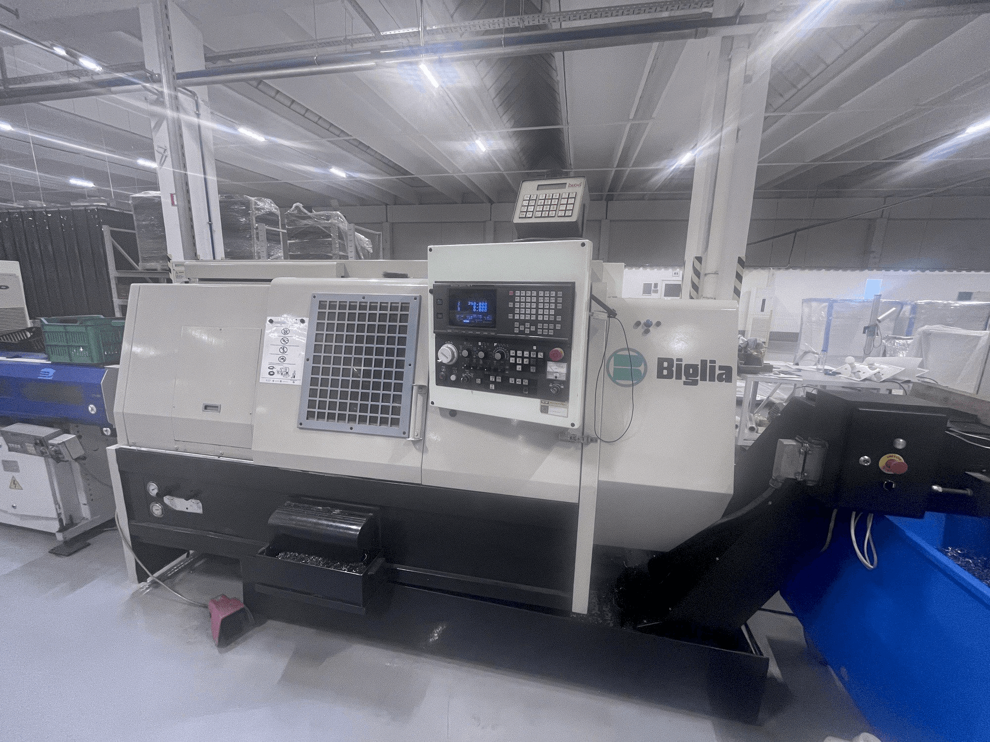 Front view of Biglia B 501 MB machine