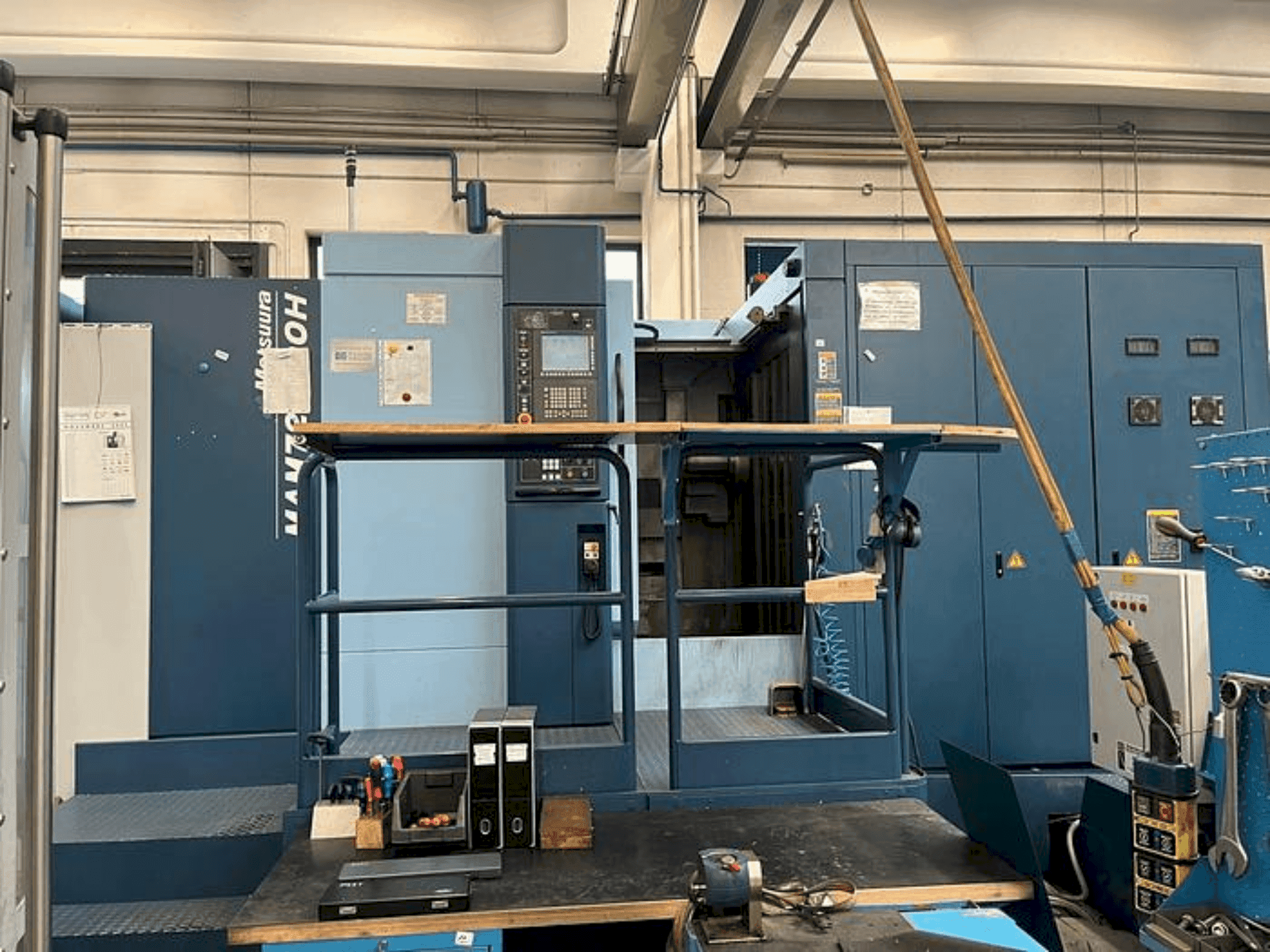 Front view of Matsuura MAM 72-100H machine