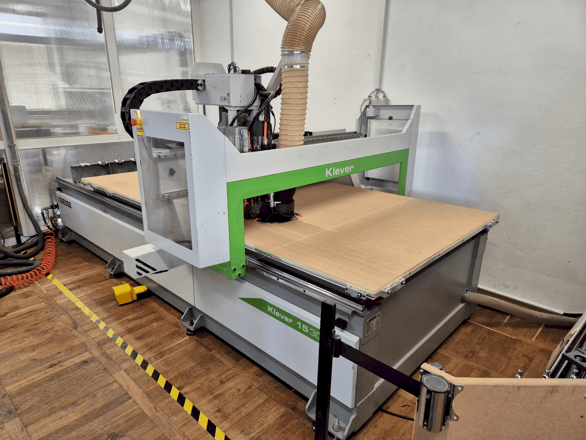 Front view of BIESSE Klever 1530 G FT machine