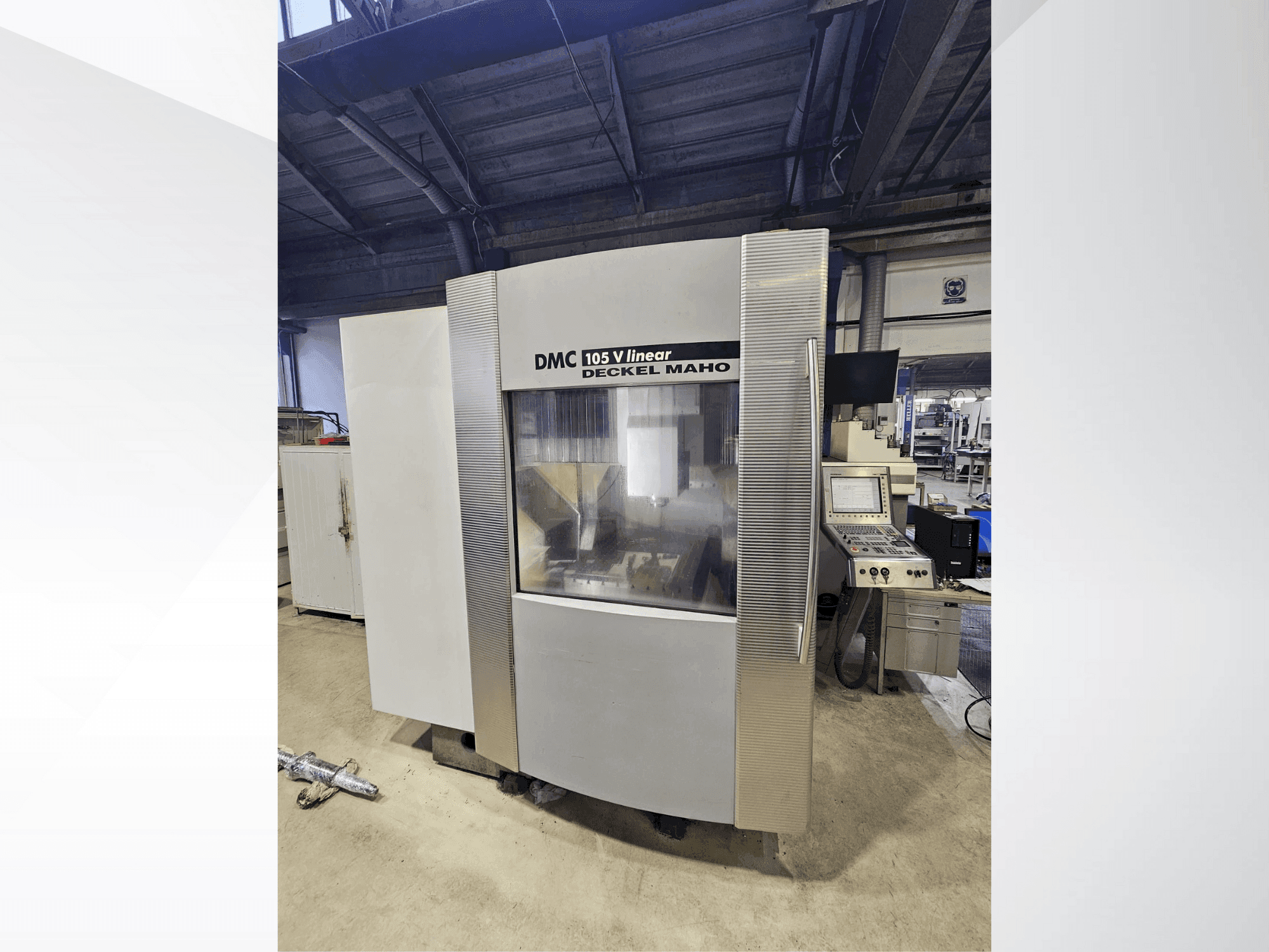 Front view of DECKEL MAHO DMC 105 V linear machine