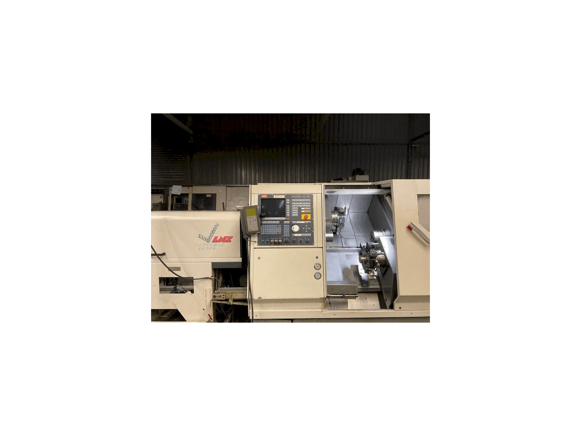 Front view of TRAUB TNC 42/65 DGY machine