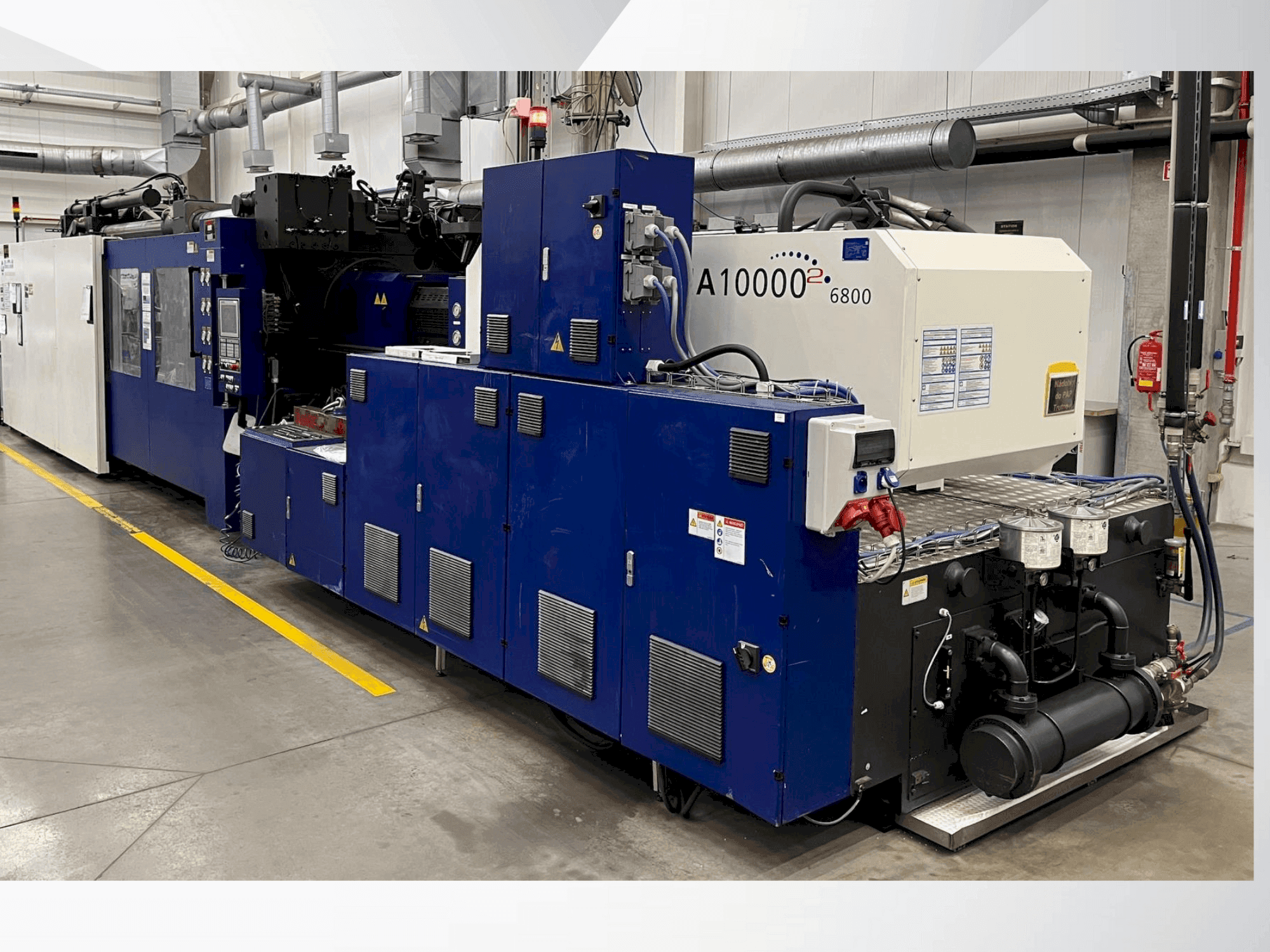 Front view of HAITIAN MARS MA10000 II machine