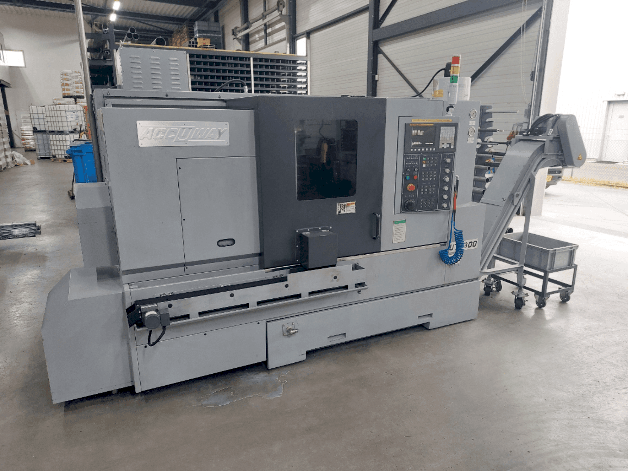 Front view of ACCUWAY UT-300 machine