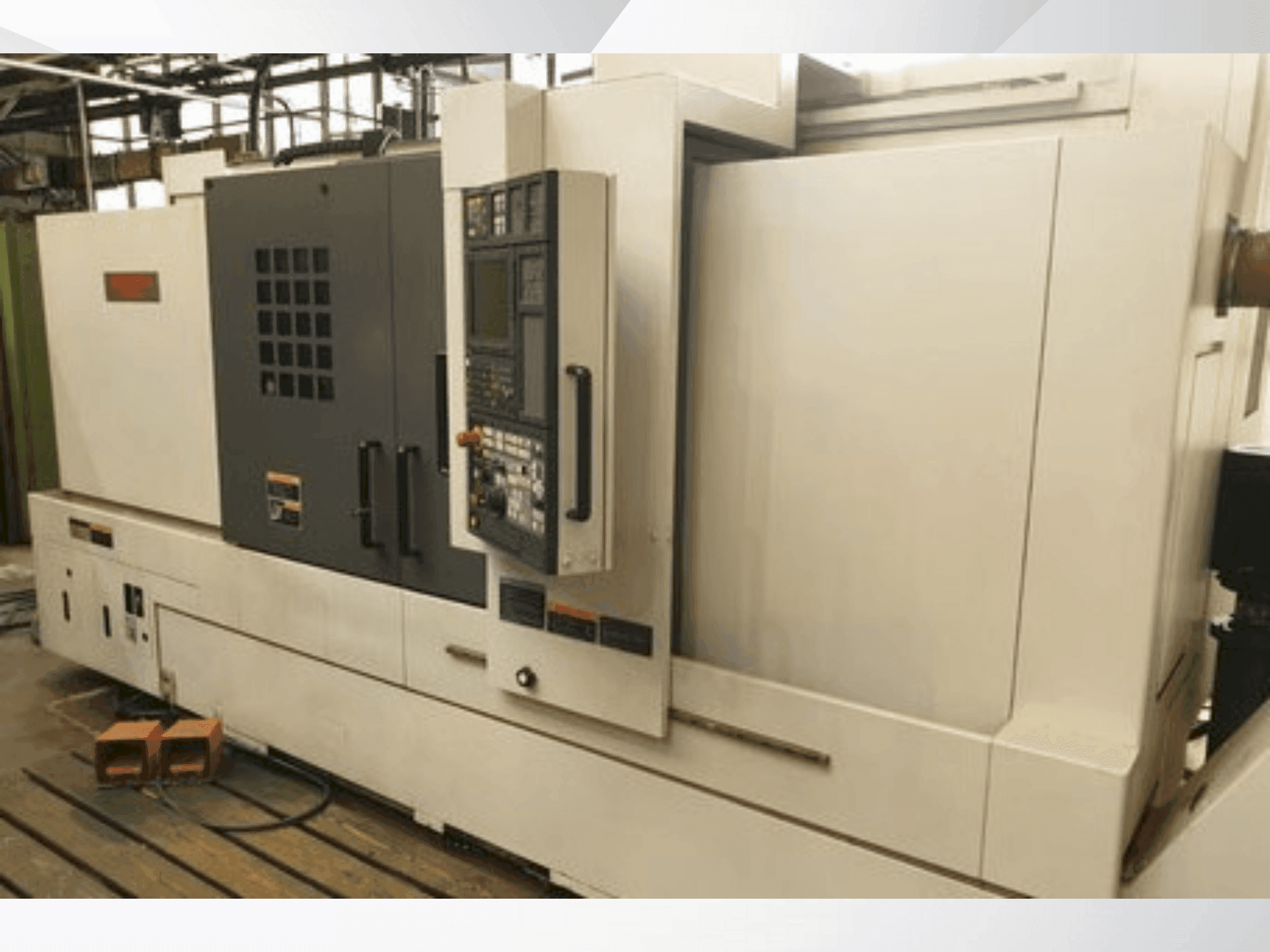 Front view of MORI SEIKI NL2500MC machine