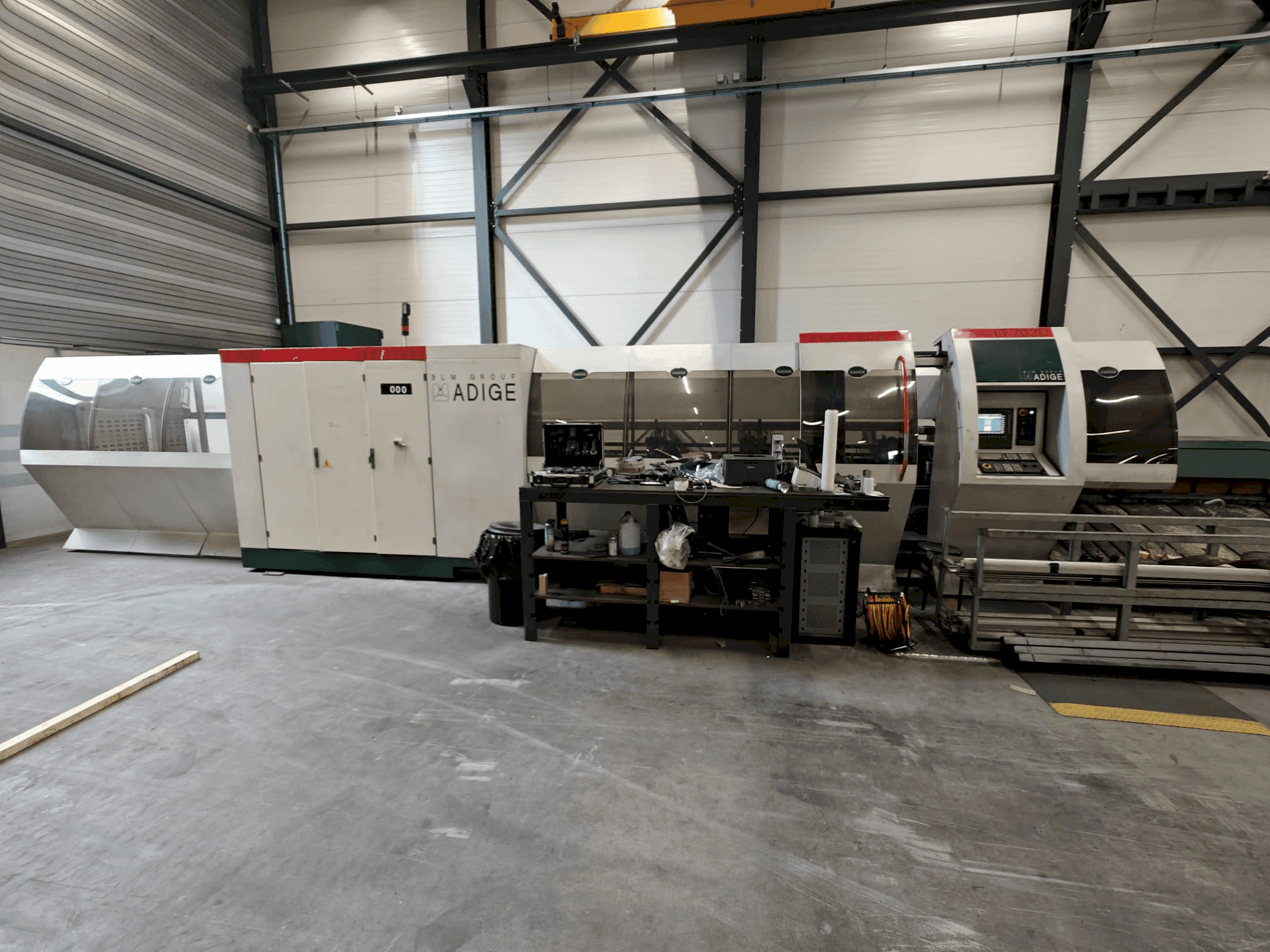 Front view of BLM Adige LT702D machine
