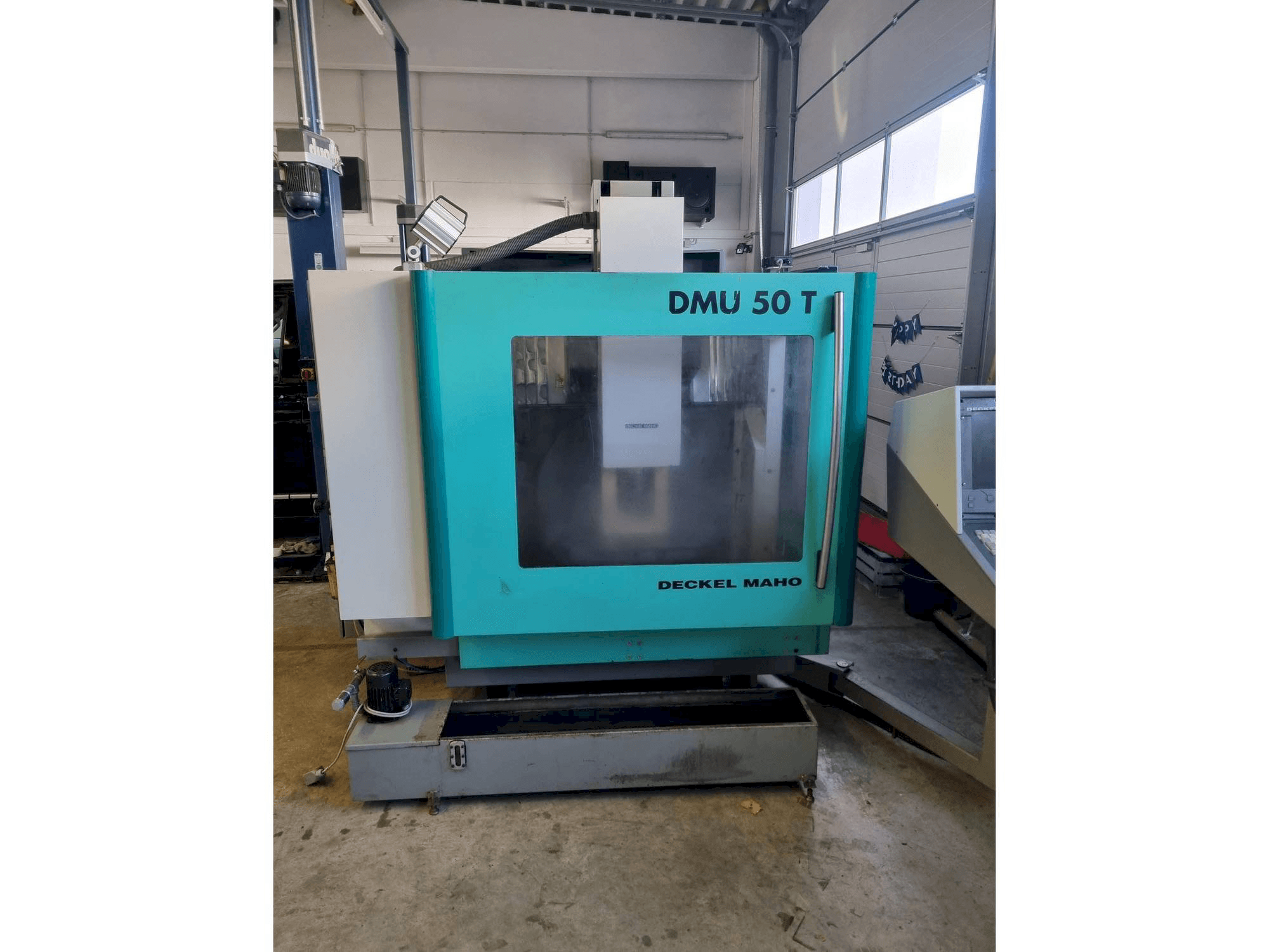 Front view of DECKEL MAHO DMU 50 T machine