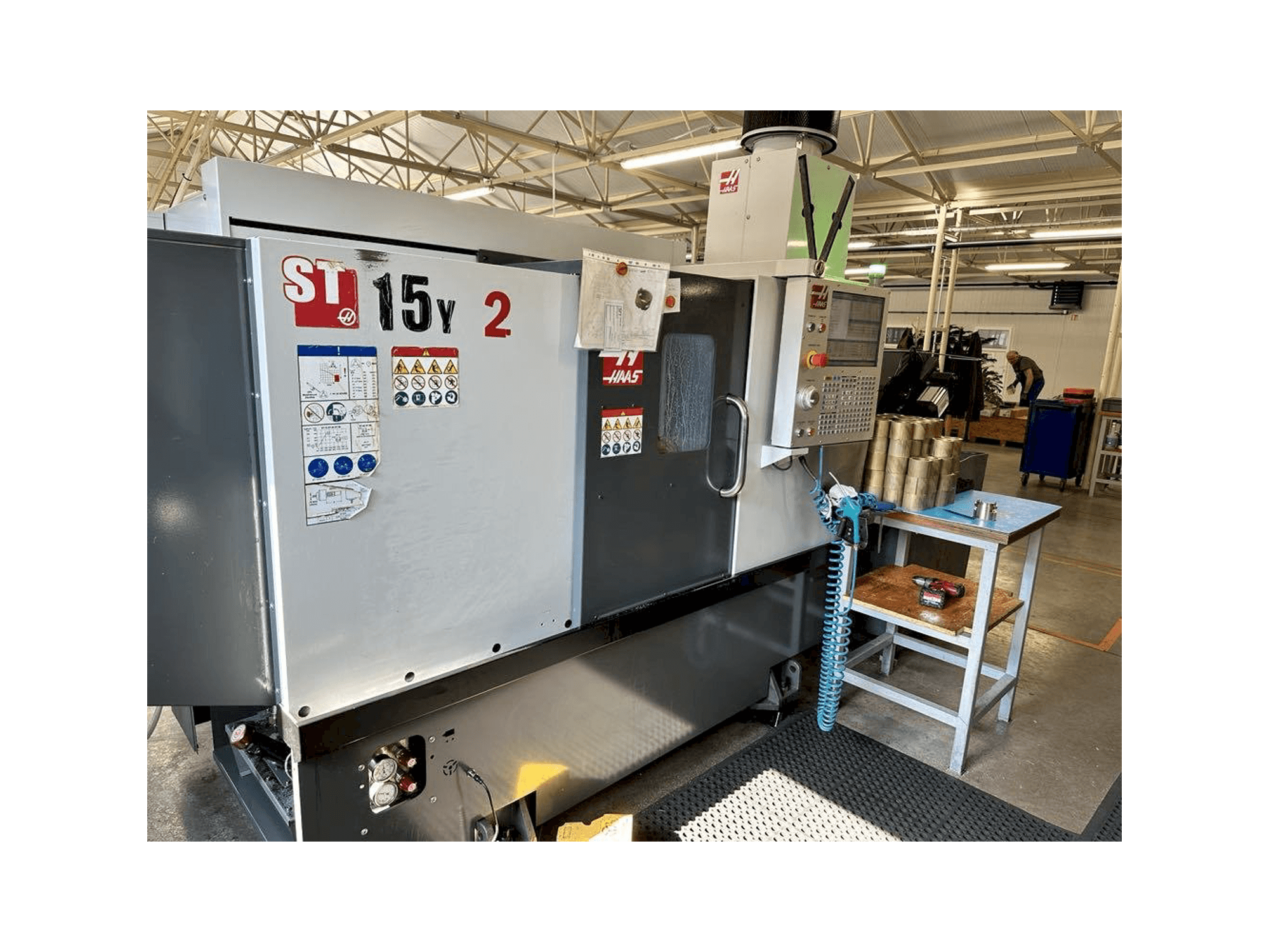 Front view of HAAS ST-15Y (2019) machine