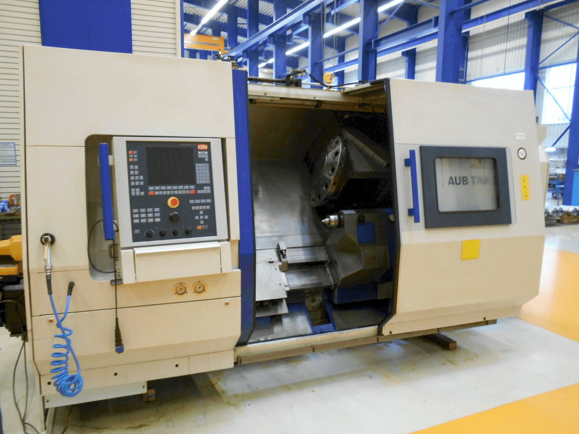 Front view of TRAUB TNA 500 machine