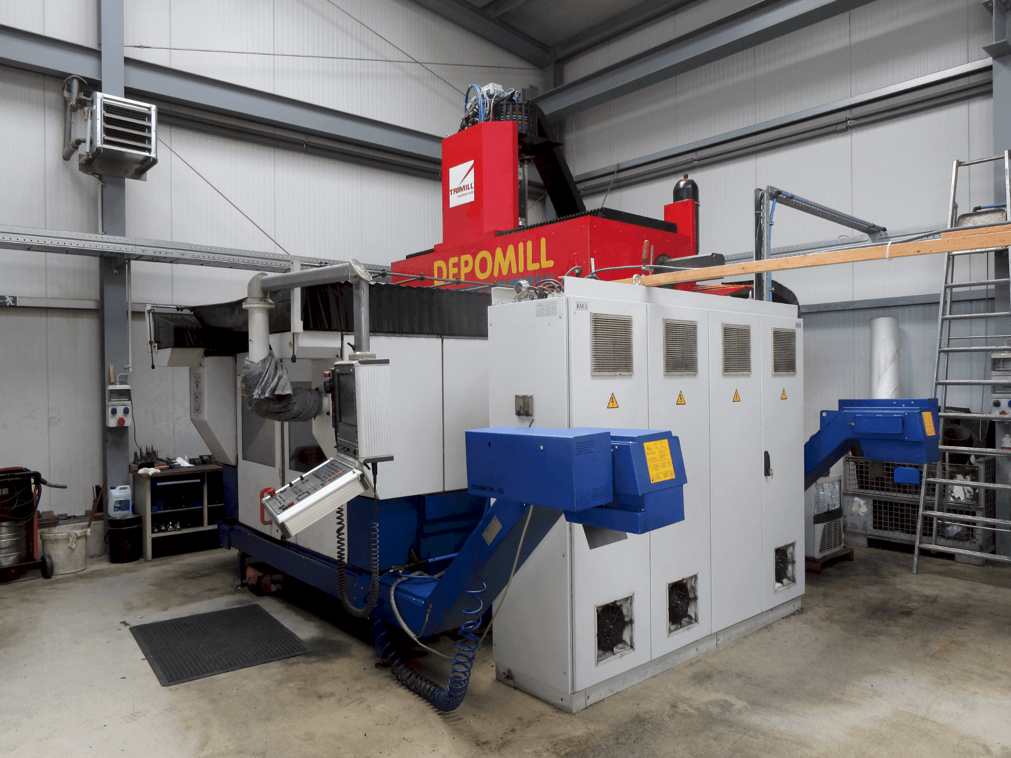 Front view of TRIMILL DEPO Mill machine