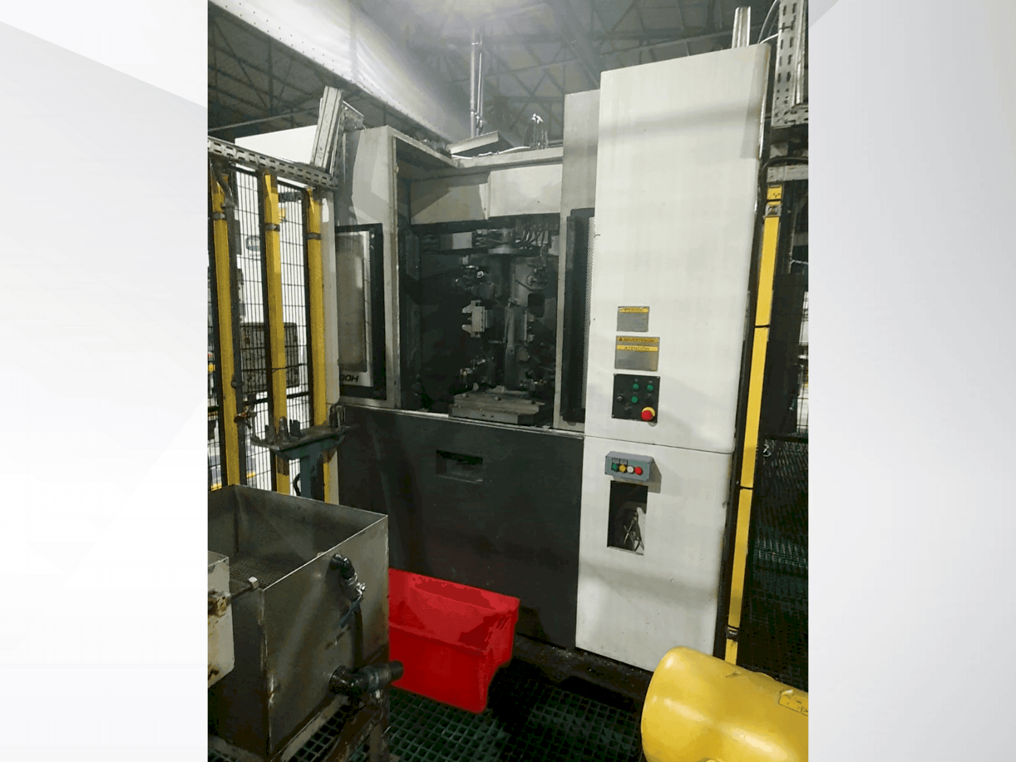 Front view of Okuma MB-5000H machine