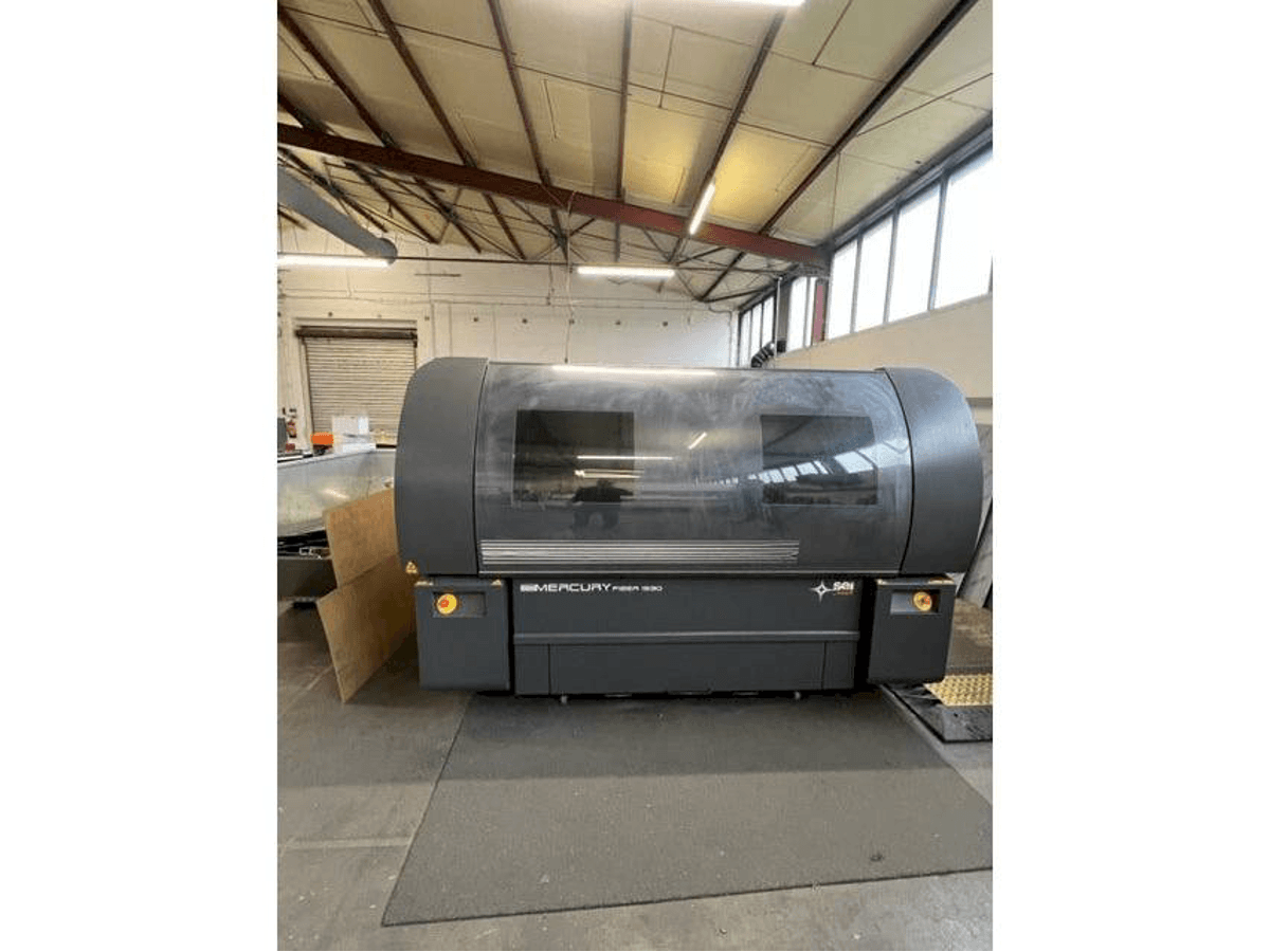 Front view of SEI Laser Mercury 1560 machine