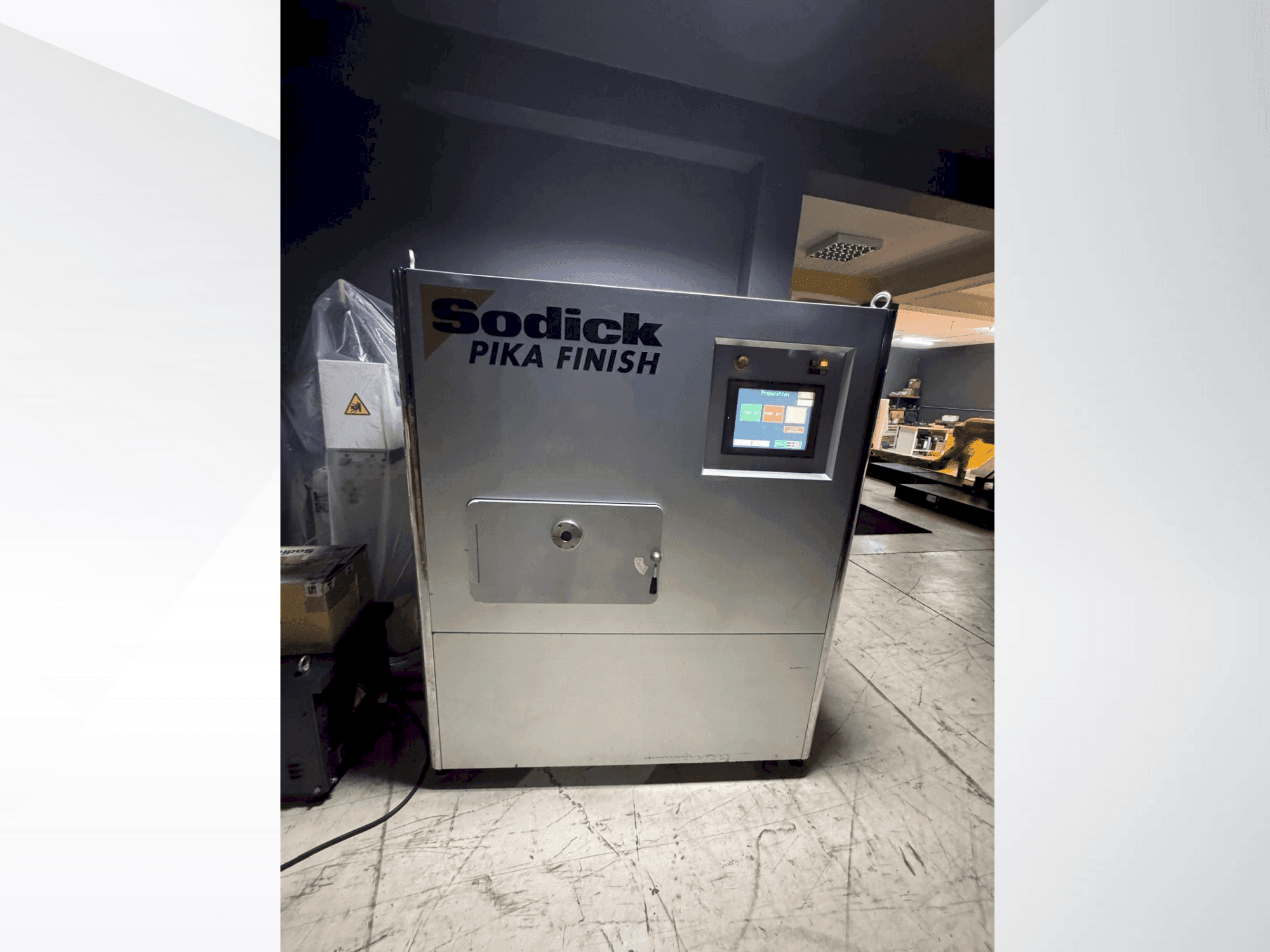 Front view of Sodick Picka PF-32A machine