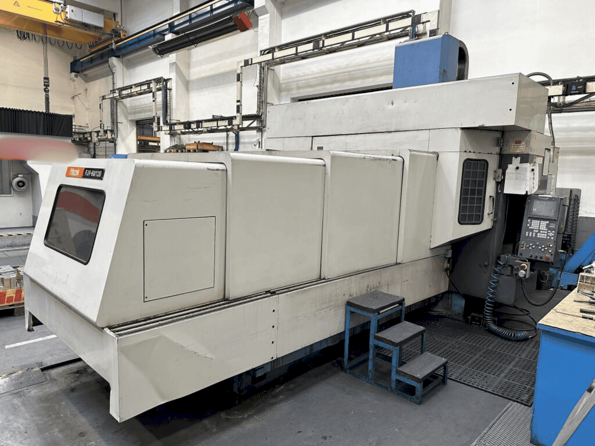 Front view of Mazak FJV 60/120 machine