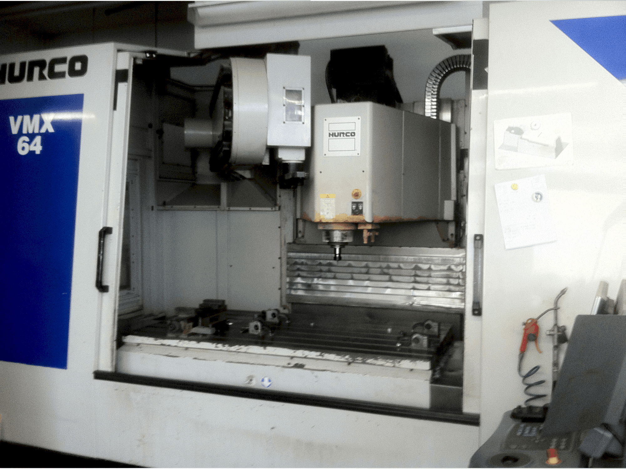 Front view of Hurco VMX 64/50T machine