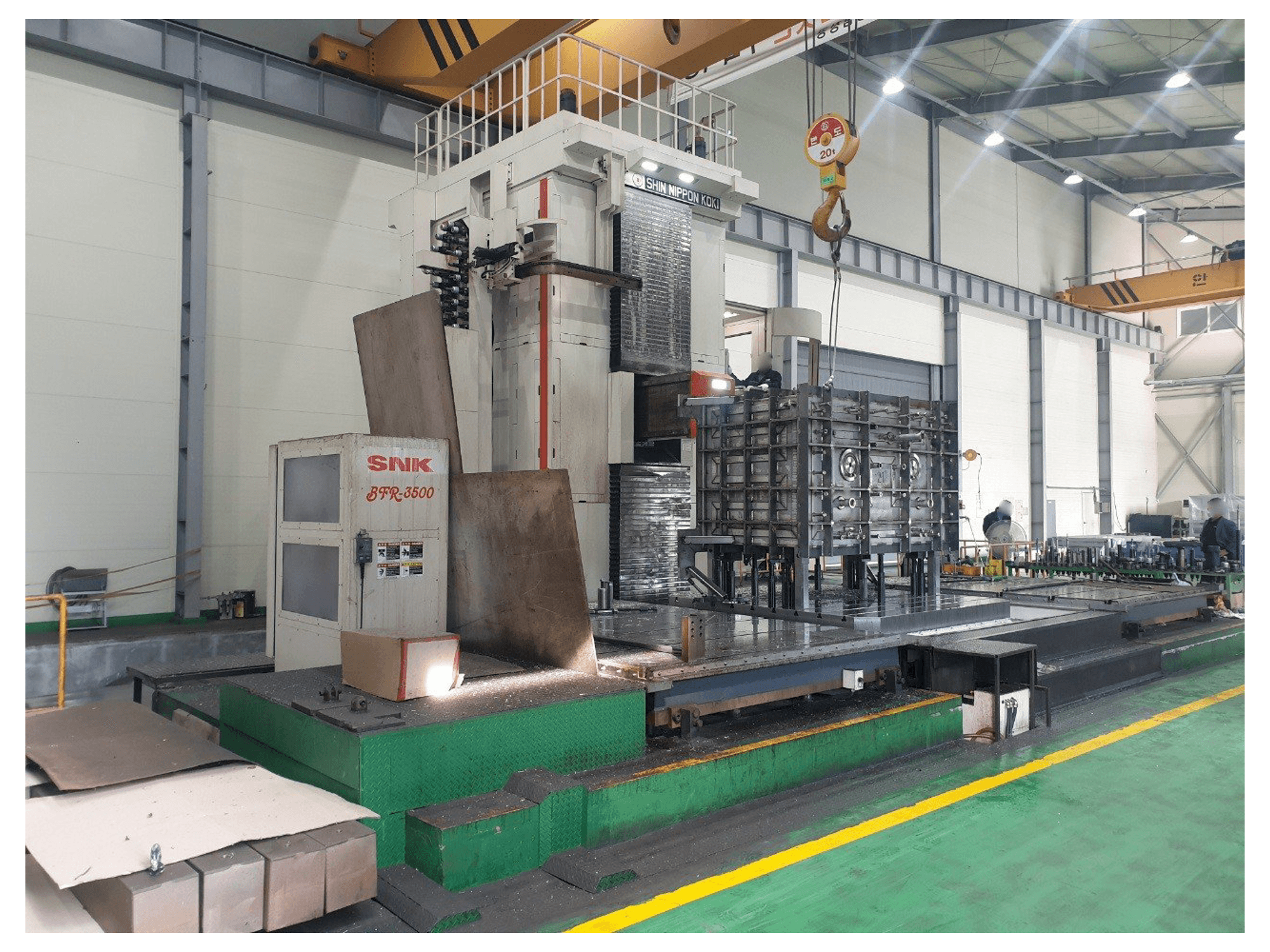 Front view of SNK BFR-3500 machine